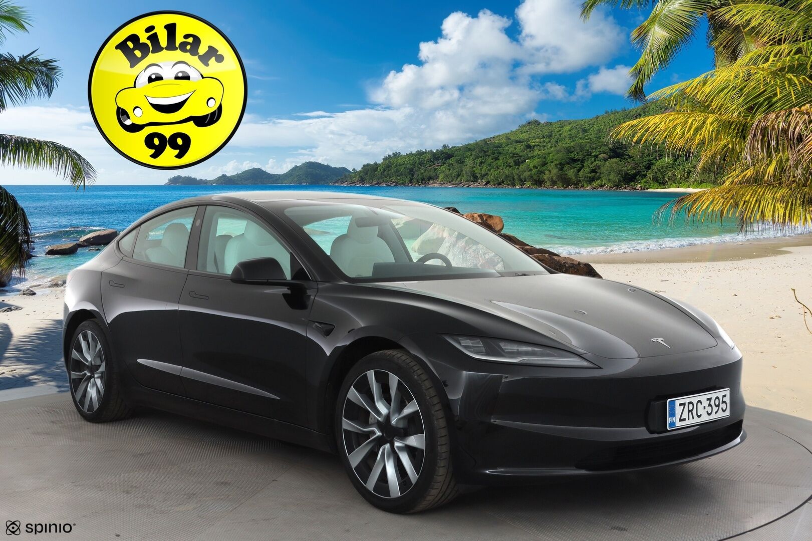 TESLA MODEL 3 2024 RWD Highland * Lasikatto / Ilmastoidut nahat / ILP / Matrix LED / P.kamera / Valkoinen sisusta / Viihdenäyttö / Ratinlämmitin * - HULLUT AVAJAISHULINAT KORKOTARJOUS 3,29 %
