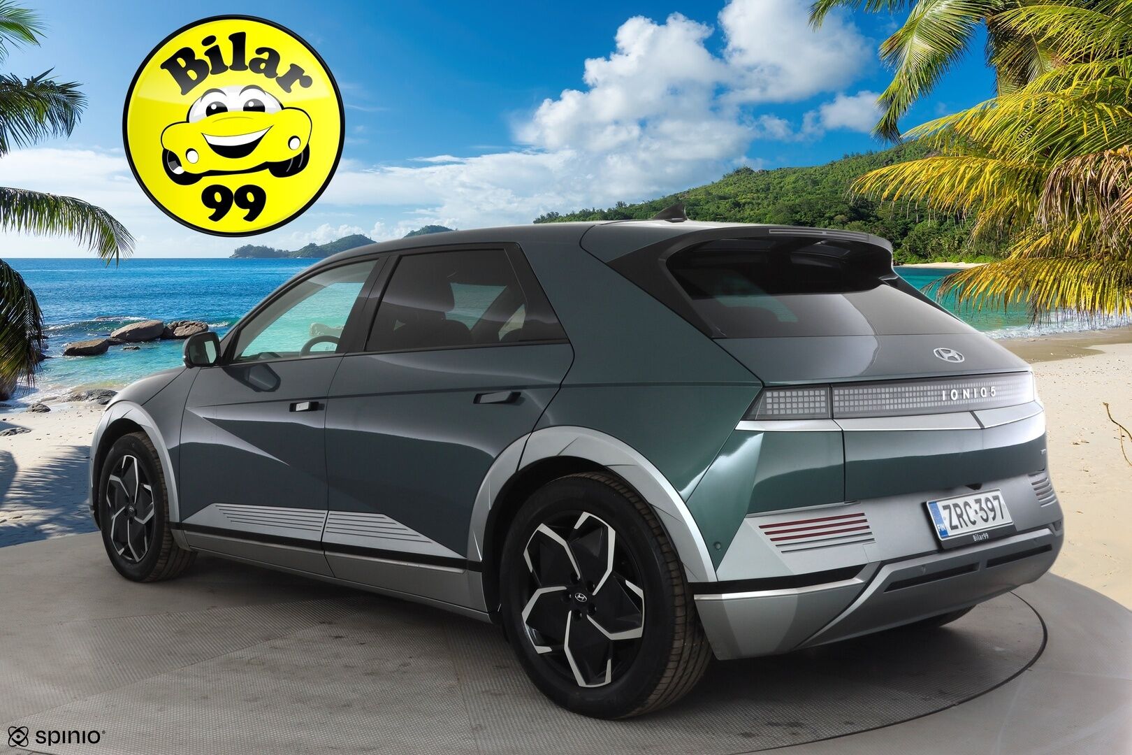 HYUNDAI IONIQ 5 2022 Premium 4WD * ACC / HUD / ILP / Relax-istuimet / Koukku / Bose / 360° / Matrix LED / Ilmastoidut nahat * - Kahdet renkaat aluvanteilla / Merkkihuollettu - HULLUT AVAJAISHULINAT KORKOTARJOUS 3,29 %