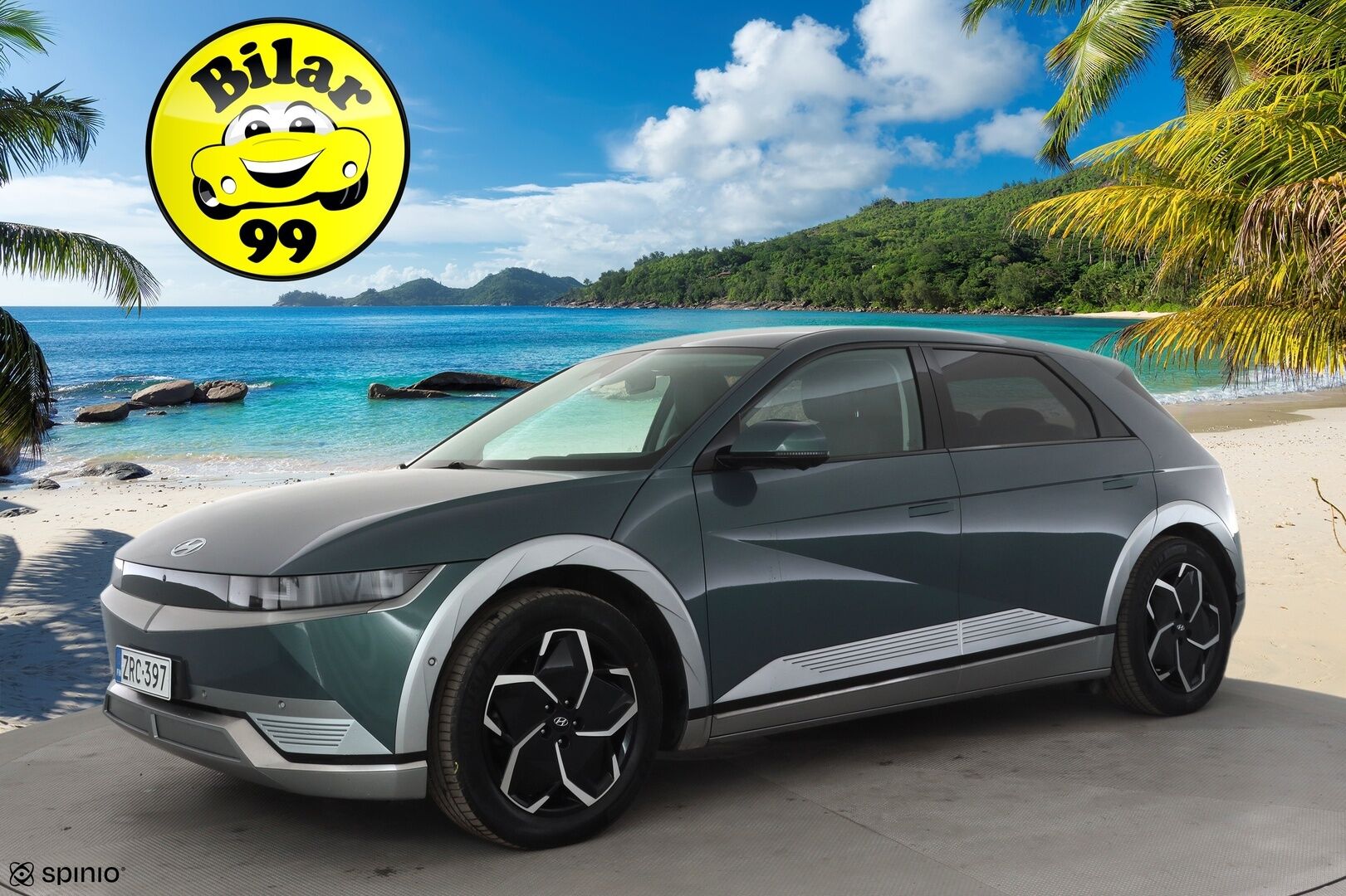 HYUNDAI IONIQ 5 2022 Premium 4WD * ACC / HUD / ILP / Relax-istuimet / Koukku / Bose / 360° / Matrix LED / Ilmastoidut nahat * - Kahdet renkaat aluvanteilla / Merkkihuollettu - HULLUT AVAJAISHULINAT KORKOTARJOUS 3,29 %