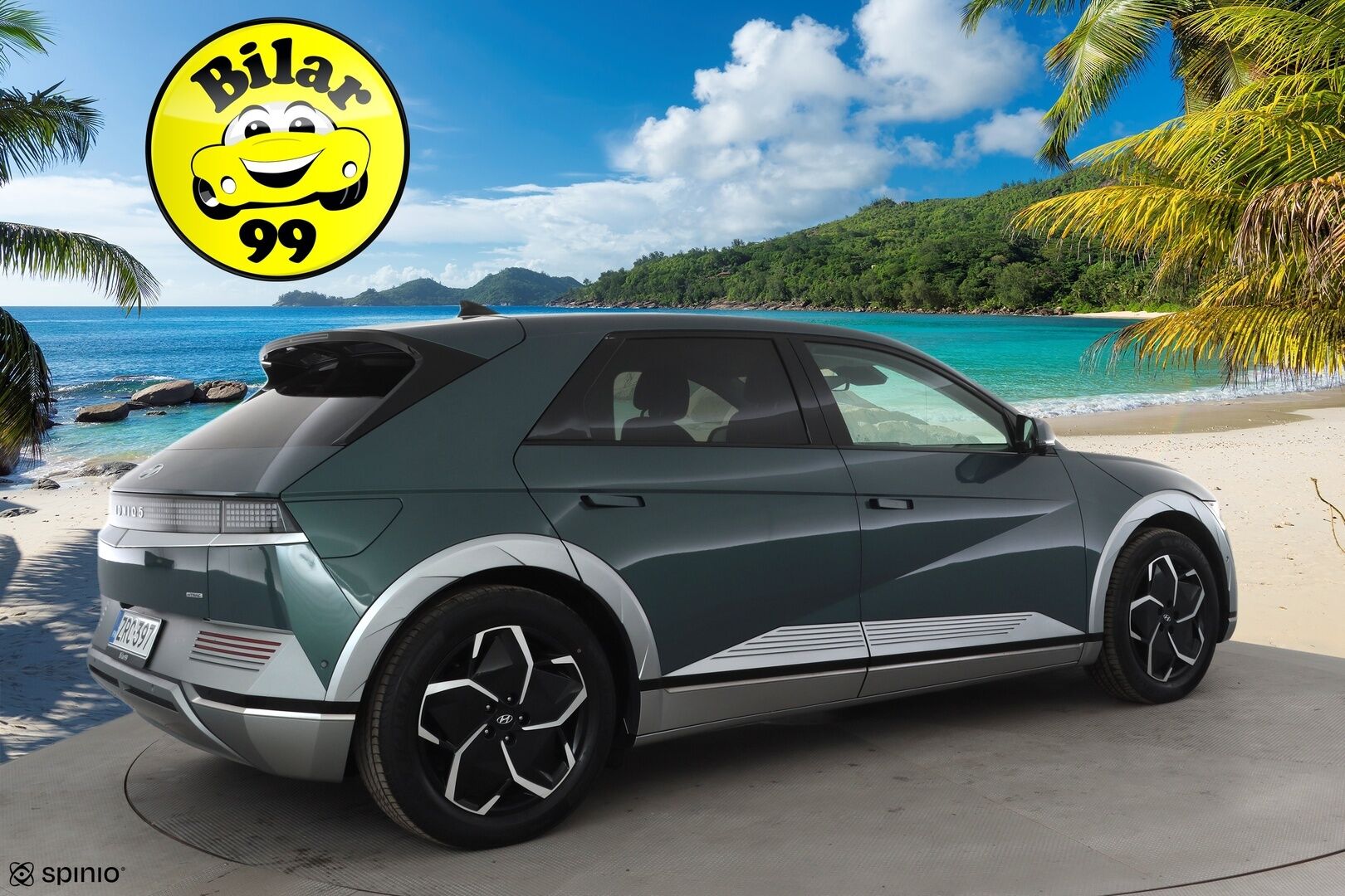 HYUNDAI IONIQ 5 2022 Premium 4WD * ACC / HUD / ILP / Relax-istuimet / Koukku / Bose / 360° / Matrix LED / Ilmastoidut nahat * - Kahdet renkaat aluvanteilla / Merkkihuollettu - HULLUT AVAJAISHULINAT KORKOTARJOUS 3,29 %