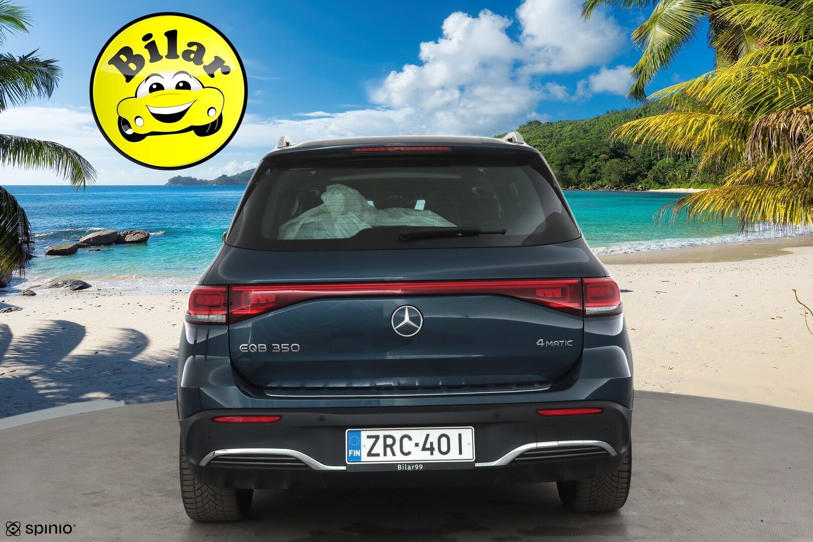 MERCEDES-BENZ EQB 2022 350 4MATIC AMG 7-P - Distronic+ | Midline | Panorama | 360° | Kaistavahti | LED | Navi | Keyless | Nahat | Sähköluukku | 7-Paikkainen | SoH 98.2% | AMG sisä- ja ulkopaketti | Kahdet Mersun vanteet | Puhdas Carvetical 