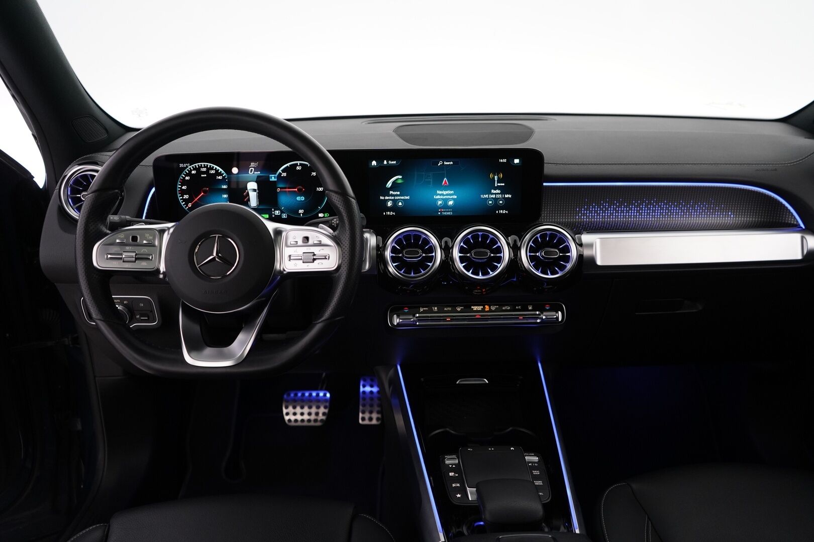 MERCEDES-BENZ EQB 2022 350 4MATIC AMG 7-P - Distronic+ | Midline | Panorama | 360° | Kaistavahti | LED | Navi | Keyless | Nahat | Sähköluukku | 7-Paikkainen | SoH 98.2% | AMG sisä- ja ulkopaketti | Kahdet Mersun vanteet | Puhdas Carvetical 