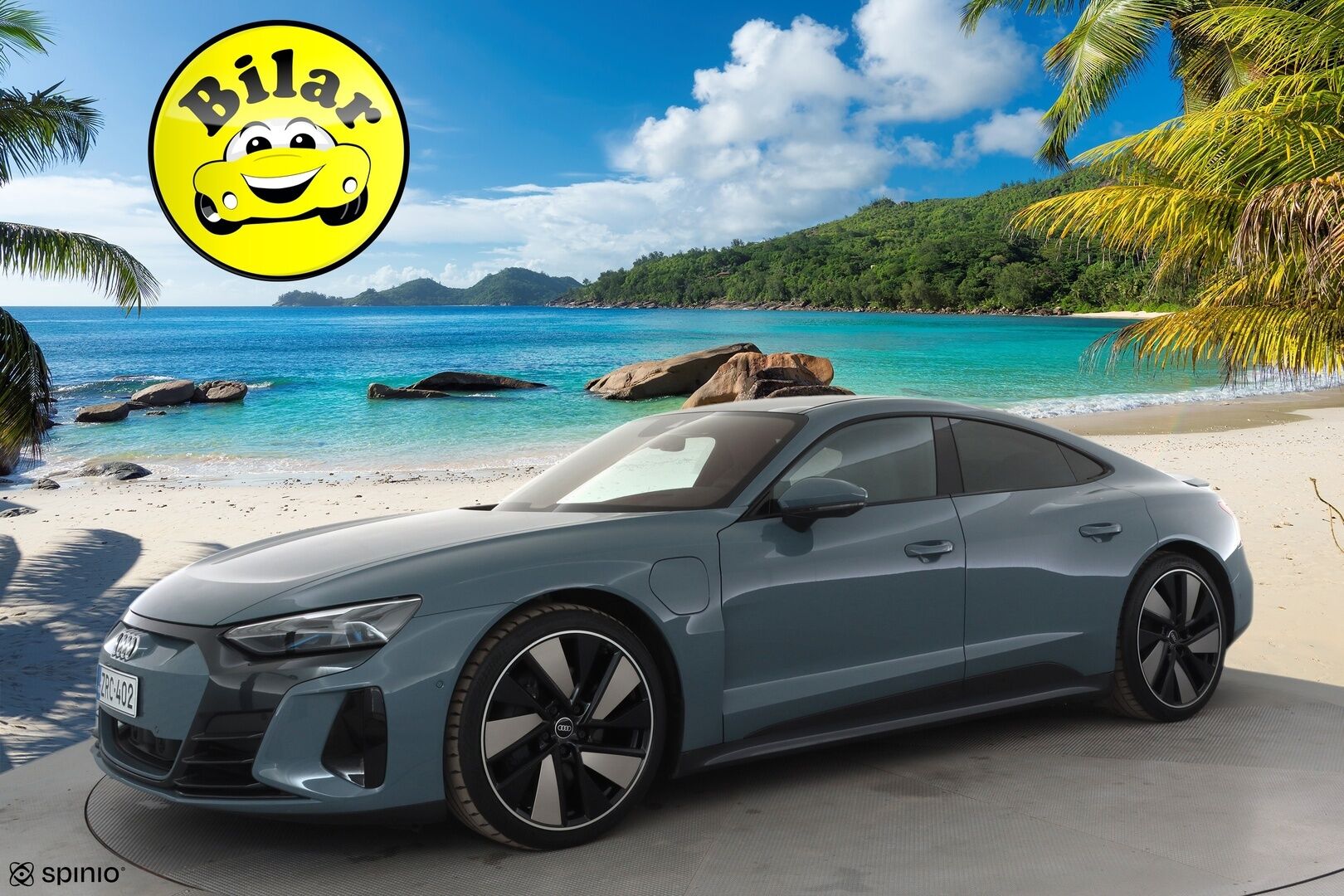 AUDI E-TRON GT 2022 60 quattro - | ACC | HUD | ILP | 360° | Panoraama | Nelipyöräohjaus | Ilma-alusta | 14-Penkit | Matrix LED | Kahdet renkaat aluvanteilla |