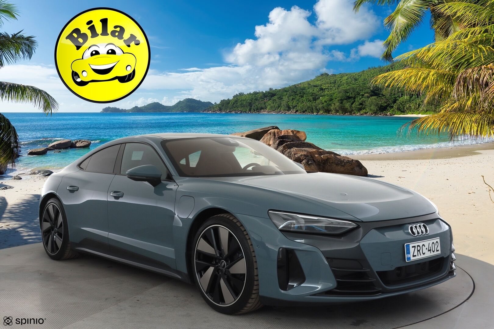 AUDI E-TRON GT 2022 60 quattro - | ACC | HUD | ILP | 360° | Panoraama | Nelipyöräohjaus | Ilma-alusta | 14-Penkit | Matrix LED | Kahdet renkaat aluvanteilla |