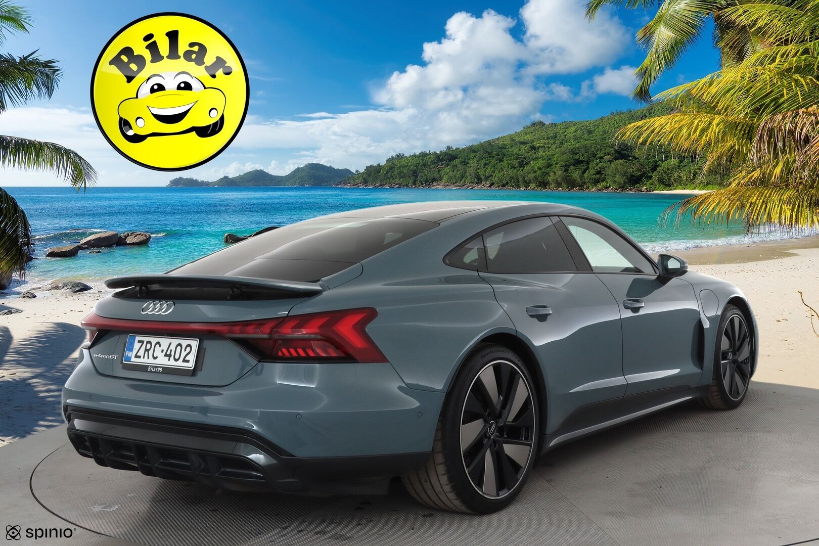 AUDI E-TRON GT 2022 60 quattro - | ACC | HUD | ILP | 360° | Panoraama | Nelipyöräohjaus | Ilma-alusta | 14-Penkit | Matrix LED | Kahdet renkaat aluvanteilla |