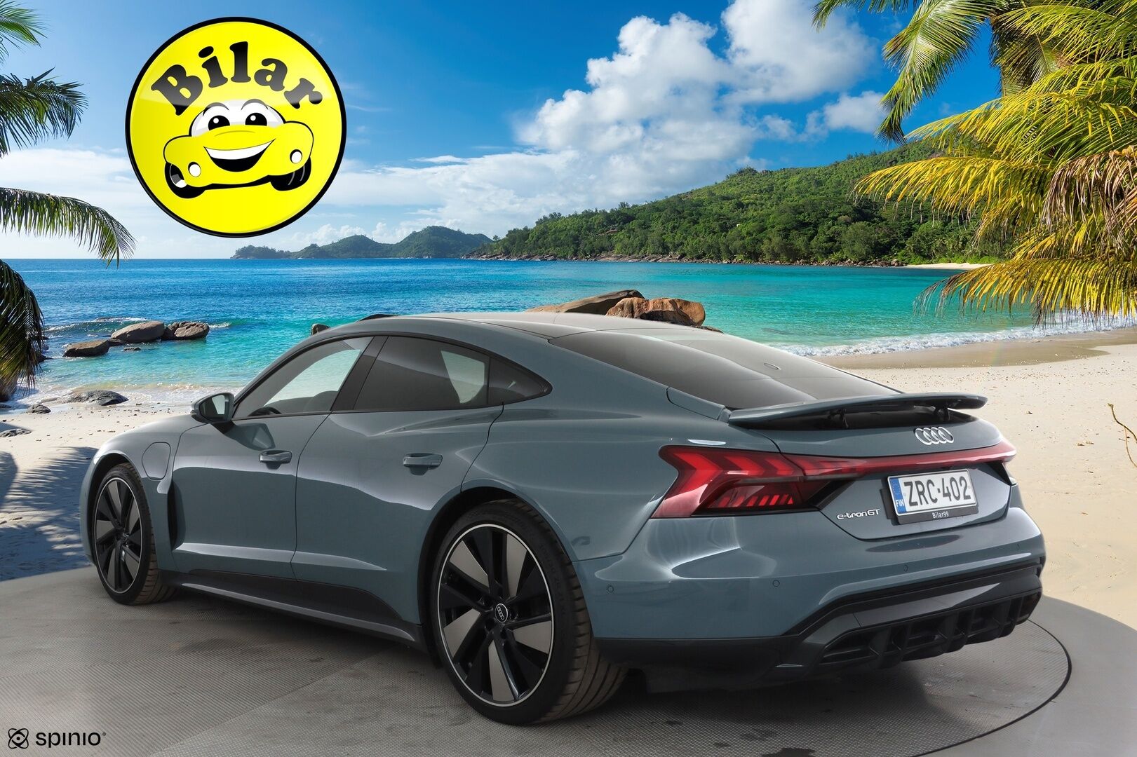 AUDI E-TRON GT 2022 60 quattro - | ACC | HUD | ILP | 360° | Panoraama | Nelipyöräohjaus | Ilma-alusta | 14-Penkit | Matrix LED | Kahdet renkaat aluvanteilla |