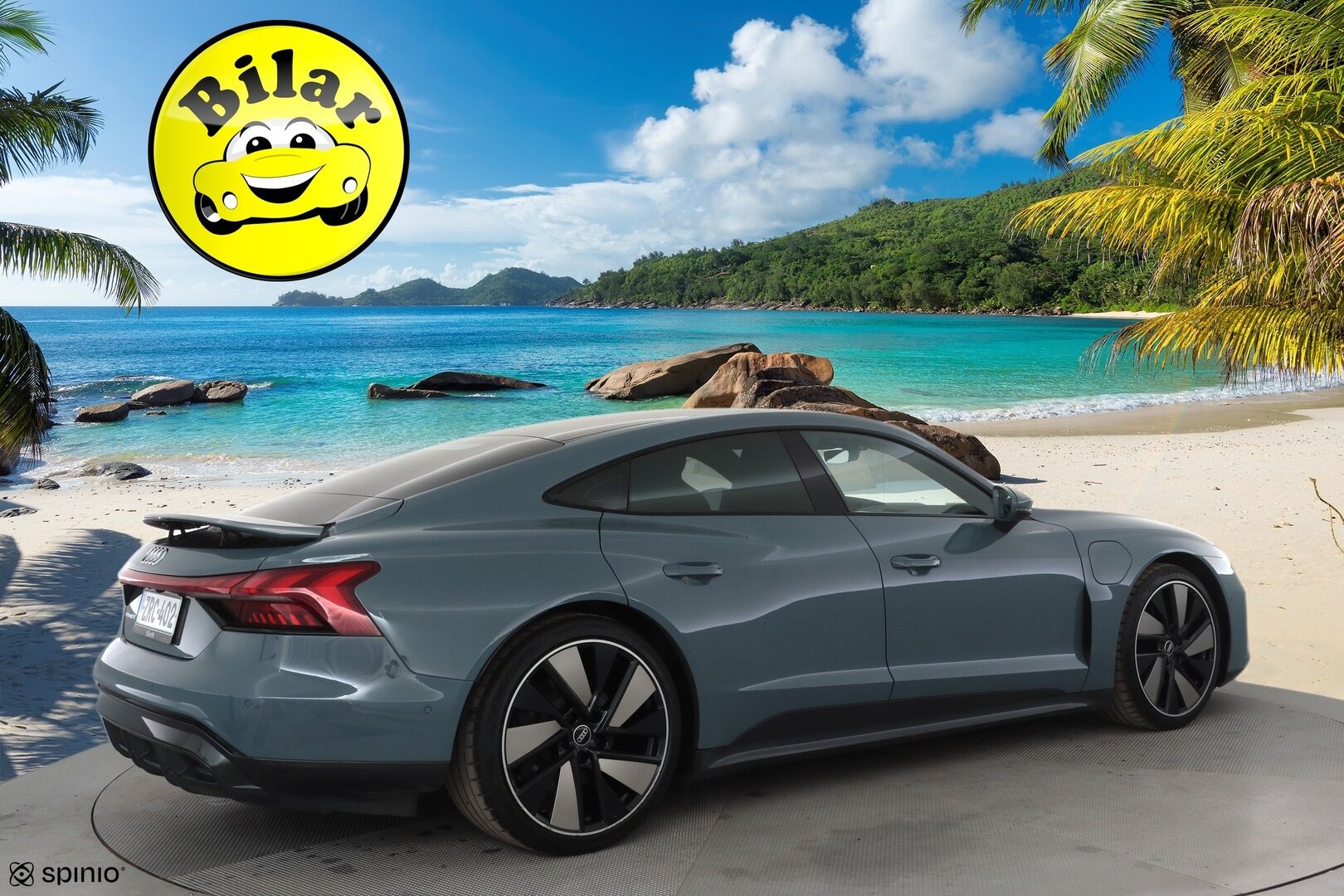 AUDI E-TRON GT 2022 60 quattro - | ACC | HUD | ILP | 360° | Panoraama | Nelipyöräohjaus | Ilma-alusta | 14-Penkit | Matrix LED | Kahdet renkaat aluvanteilla |