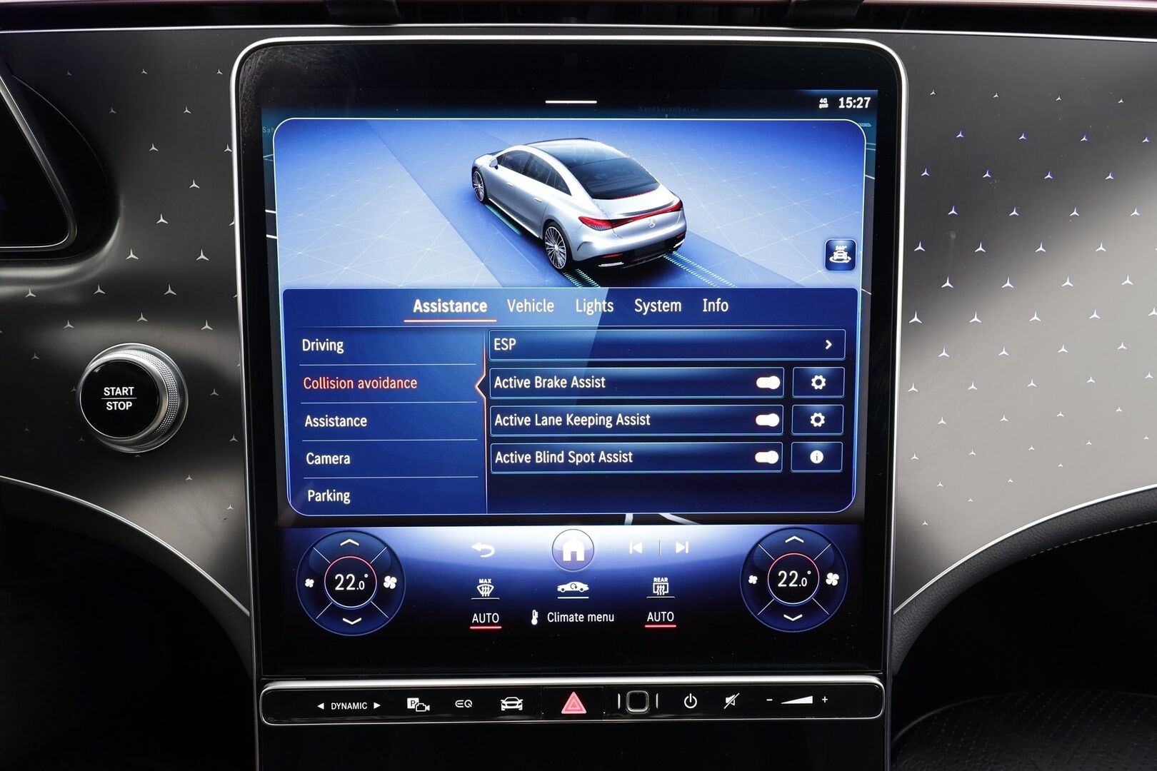 MERCEDES-BENZ EQE 2022 350+ - | Distronic+ | Burmester / 360° | Ilmastoidut muistinahat | Digital Light | Panorama | HUD / Airmatic | Keyless | Akuston esilämmitys | Ratinlämmitin | Merkkihuollettu | Supervarusteet 