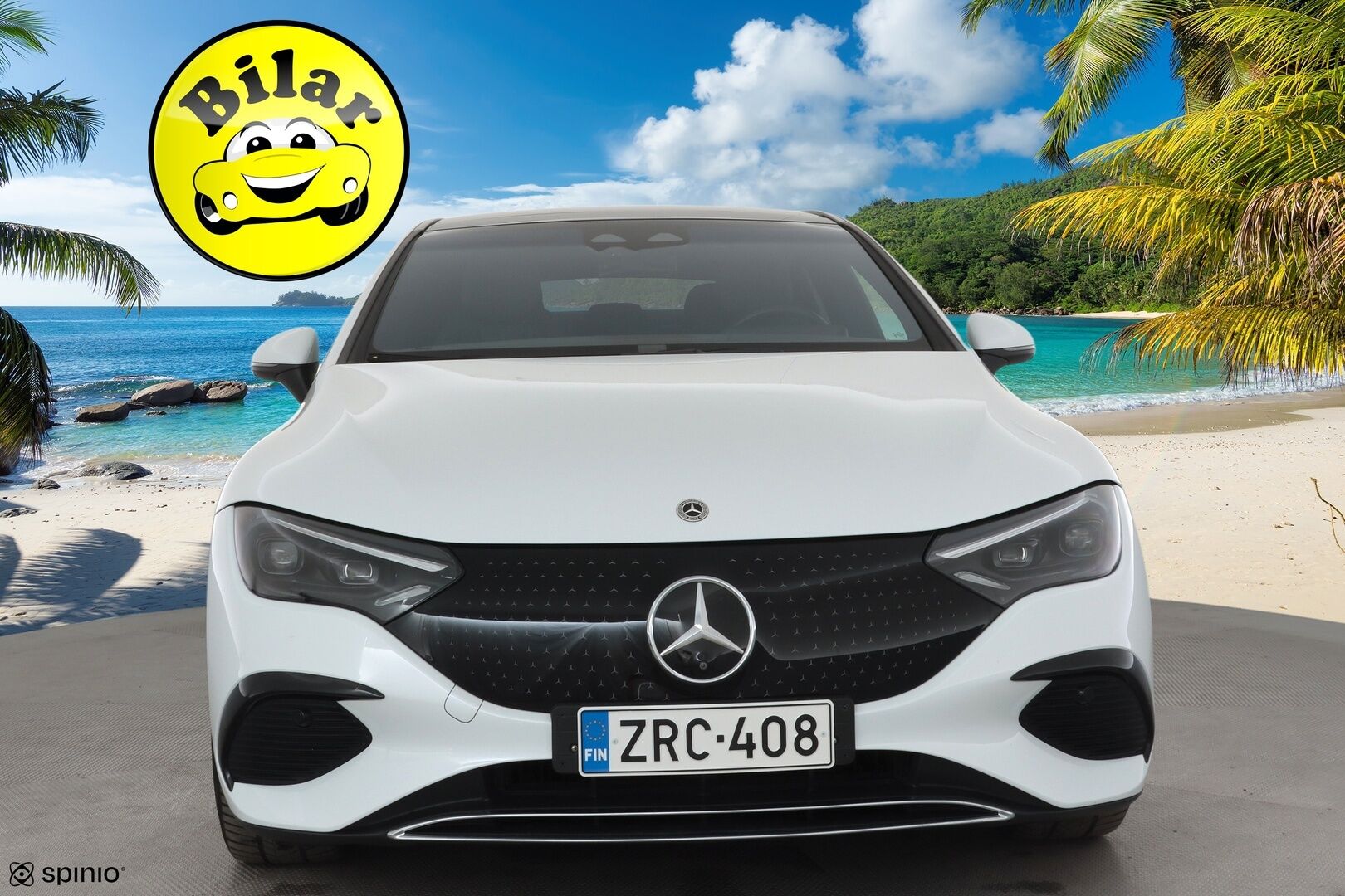 MERCEDES-BENZ EQE 2022 350+ - | Distronic+ | Burmester / 360° | Ilmastoidut muistinahat | Digital Light | Panorama | HUD / Airmatic | Keyless | Akuston esilämmitys | Ratinlämmitin | Merkkihuollettu | Supervarusteet 