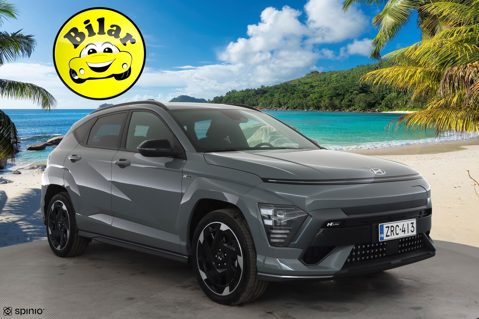 HYUNDAI KONA ELECTRIC 2025 N Line Elektro 2WD - Seuraava katsastus 01.2029 | SOH 99.3% | Puhdas CarVertical |  ACC | ILP | Kaistavahti | Kamera | LED | Navi | Keyless | Ratinlämmitin | Sähköluukku