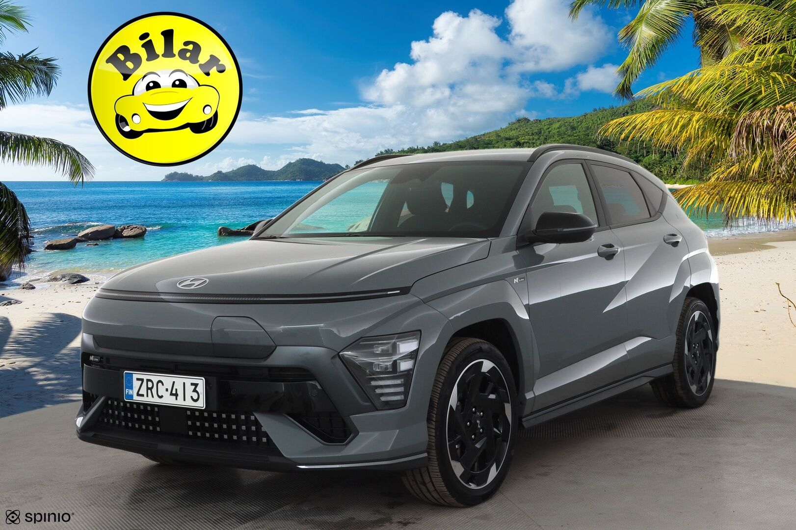 HYUNDAI KONA ELECTRIC 2025 N Line Elektro 2WD - Seuraava katsastus 01.2029 | SOH 99.3% | Puhdas CarVertical |  ACC | ILP | Kaistavahti | Kamera | LED | Navi | Keyless | Ratinlämmitin | Sähköluukku