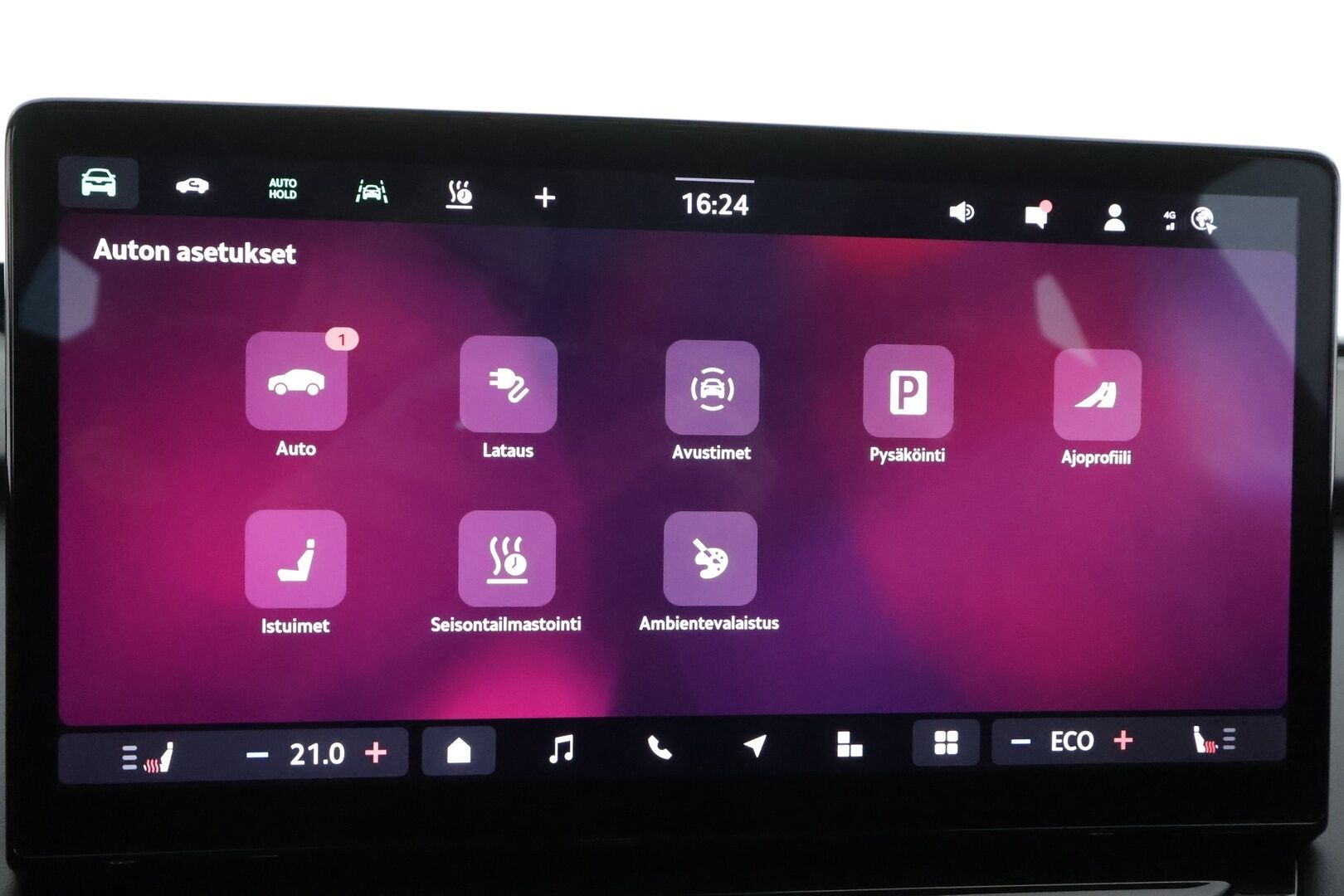 SKODA ENYAQ 2025 85iV Coupe RS 4x4 250kW - ACC | ILP | Koukku | Canton | HUD | Lasikatto | 360-Kamera | Muistipenkit | Keyless
