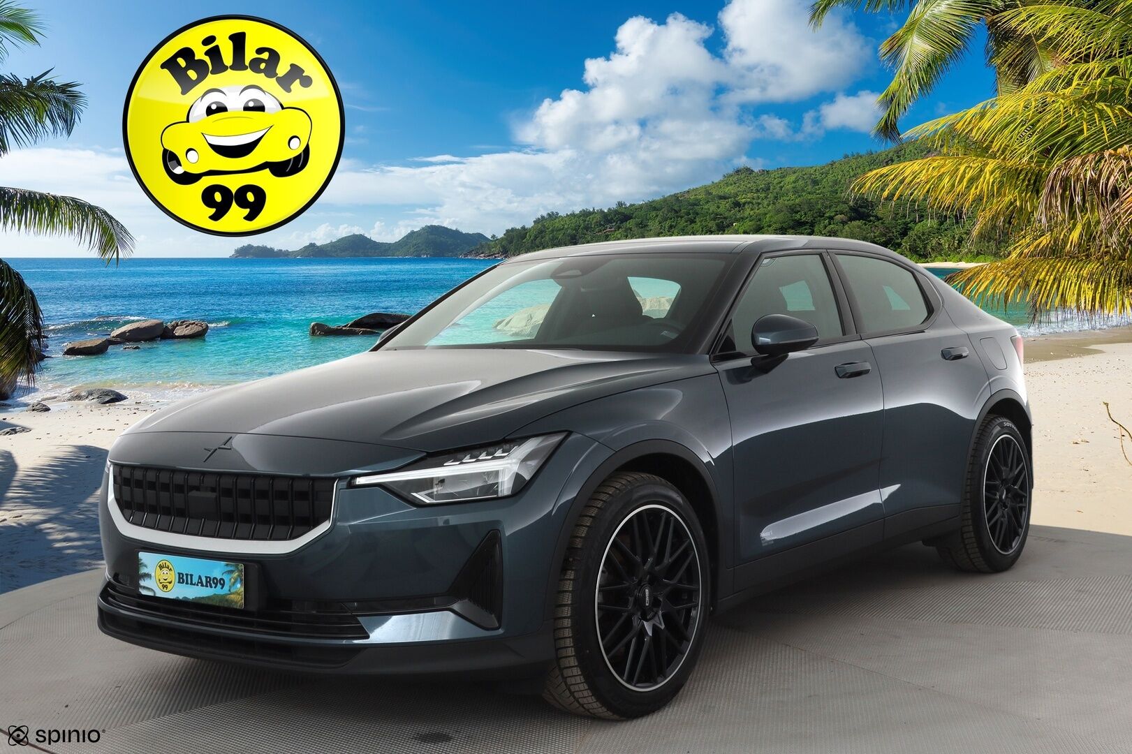 POLESTAR 2 2023 Long Range Single Motor * ILP / Lasikatto / H&K / Muistipenkki / LED / Navi / Keyless / Ratinlämmitin * - Merkkihuollettu