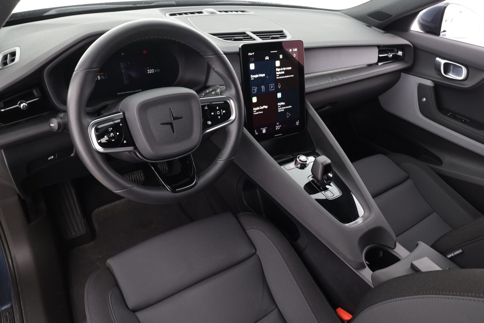POLESTAR 2 2023 Long Range Single Motor * ILP / Lasikatto / H&K / Muistipenkki / LED / Navi / Keyless / Ratinlämmitin * - Merkkihuollettu
