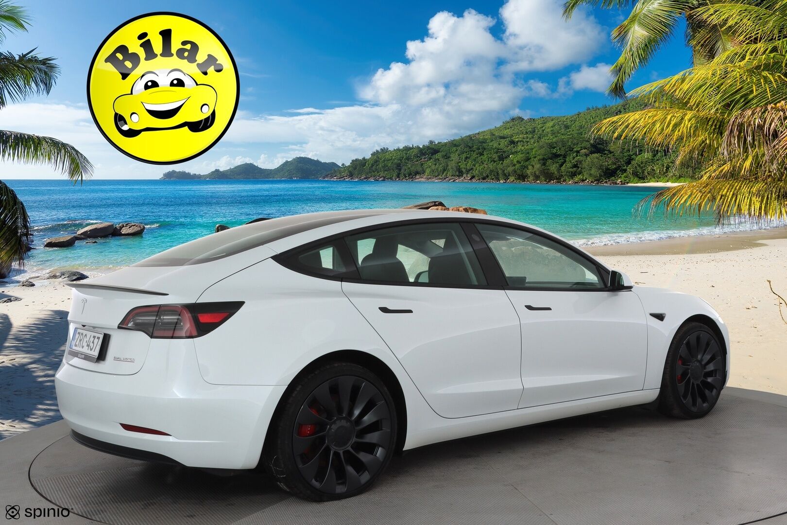 TESLA MODEL 3 2023 Performance Dual Motor - | ILP | ACC | Lasikatto | Matrix-LED | P.Kamera | Muistipenkki | Premium Audio | Navi | Keyless | Kahdet renkaat aluvanteilla |
