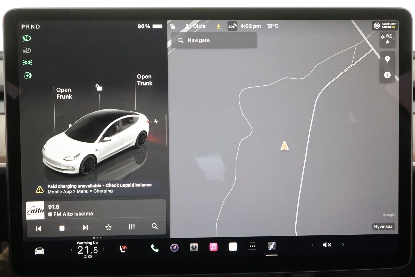 TESLA MODEL 3 2023 Performance Dual Motor - | ILP | ACC | Lasikatto | Matrix-LED | P.Kamera | Muistipenkki | Premium Audio | Navi | Keyless | Kahdet renkaat aluvanteilla |