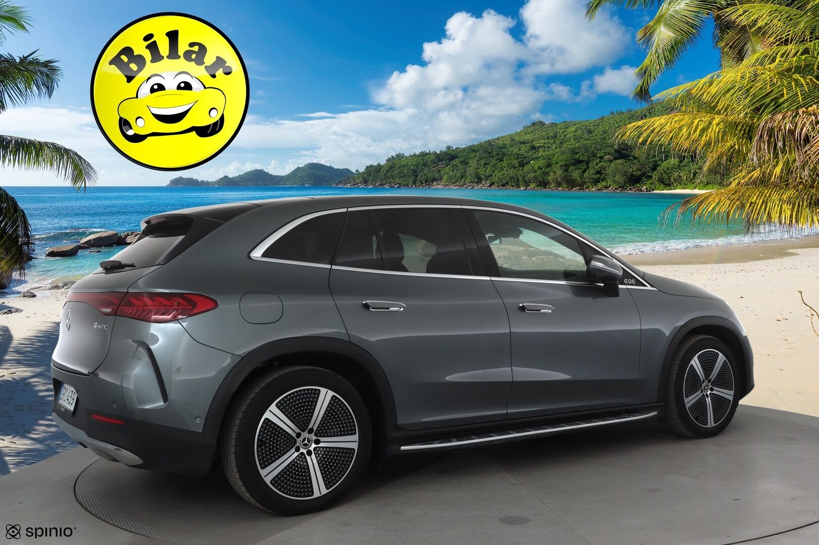 MERCEDES-BENZ EQE SUV 2023 350 4Matic - | Distronic+ | Hyperscreen | ILP | Koukku | Burmester | Panorama | Digital Light | 360° | Muistinahat | Ratinlämmitin | Navi | Keyless | Kahdet renkaat aluvanteilla | Huippuvarusteet |