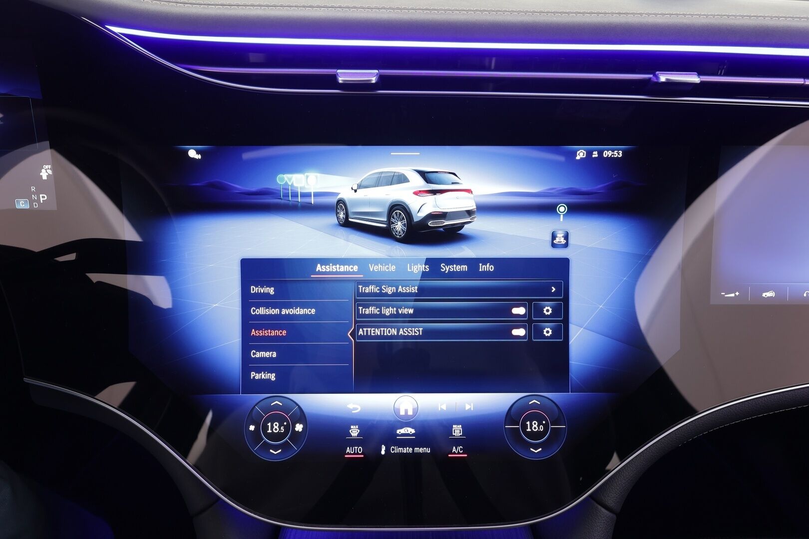MERCEDES-BENZ EQE SUV 2023 350 4Matic - | Distronic+ | Hyperscreen | ILP | Koukku | Burmester | Panorama | Digital Light | 360° | Muistinahat | Ratinlämmitin | Navi | Keyless | Kahdet renkaat aluvanteilla | Huippuvarusteet |