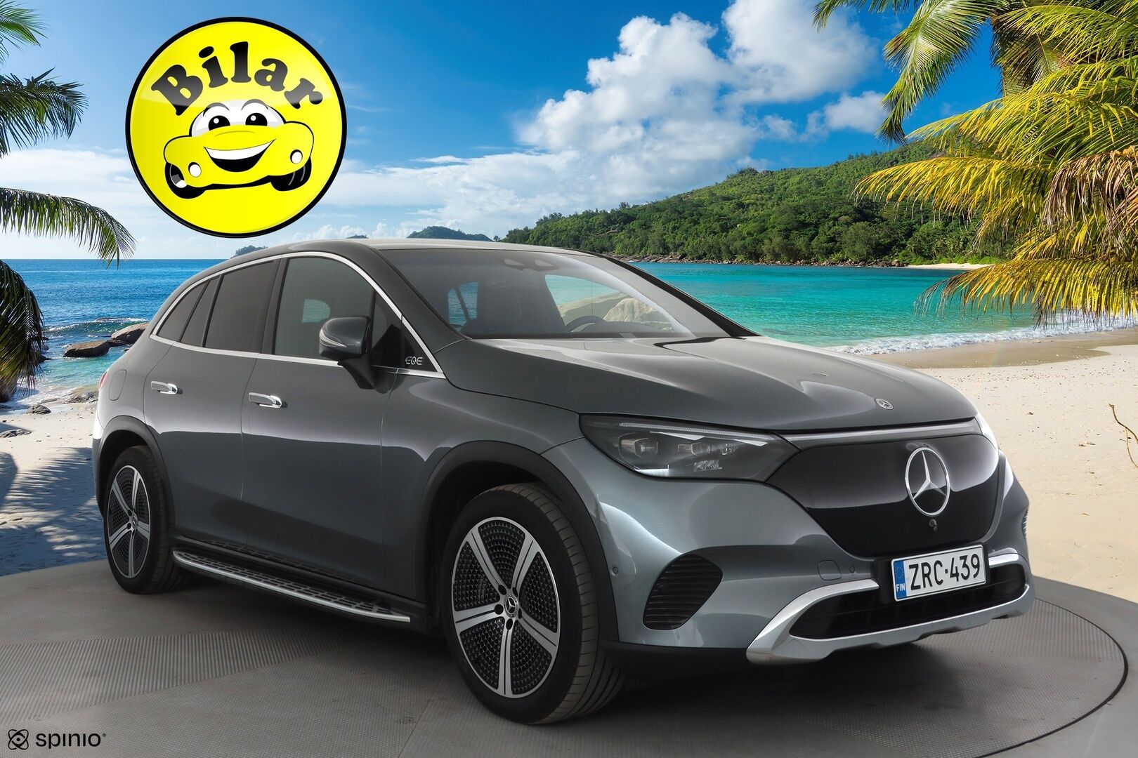 MERCEDES-BENZ EQE SUV 2023 350 4Matic - | Distronic+ | Hyperscreen | ILP | Koukku | Burmester | Panorama | Digital Light | 360° | Muistinahat | Ratinlämmitin | Navi | Keyless | Kahdet renkaat aluvanteilla | Huippuvarusteet |