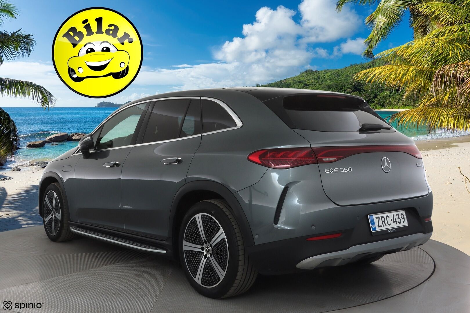 MERCEDES-BENZ EQE SUV 2023 350 4Matic - | Distronic+ | Hyperscreen | ILP | Koukku | Burmester | Panorama | Digital Light | 360° | Muistinahat | Ratinlämmitin | Navi | Keyless | Kahdet renkaat aluvanteilla | Huippuvarusteet |