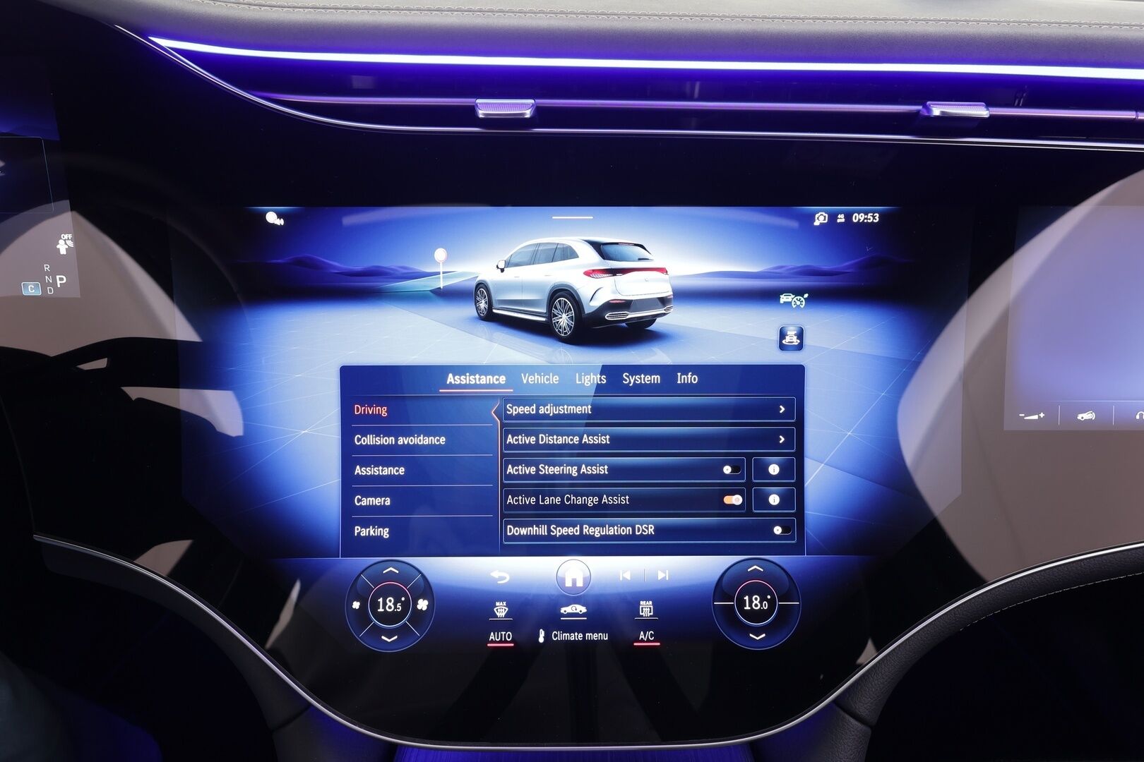 MERCEDES-BENZ EQE SUV 2023 350 4Matic - | Distronic+ | Hyperscreen | ILP | Koukku | Burmester | Panorama | Digital Light | 360° | Muistinahat | Ratinlämmitin | Navi | Keyless | Kahdet renkaat aluvanteilla | Huippuvarusteet |