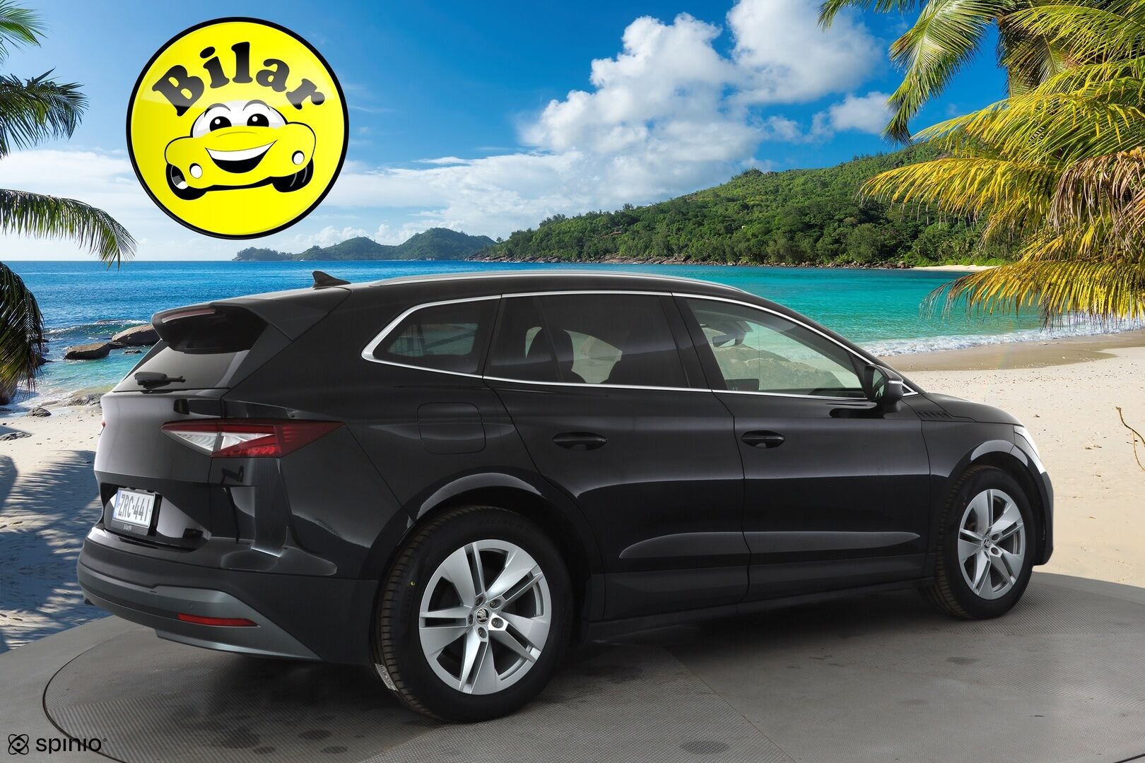 SKODA ENYAQ 2023 80x 4x4 iV - Lämpöpumppu | Koukku | Matrix LED | ACC | Peruutuskamera | Puolinahkasisusta | Muistipenkki | Ratinlämmitys | Huippuvarusteet!