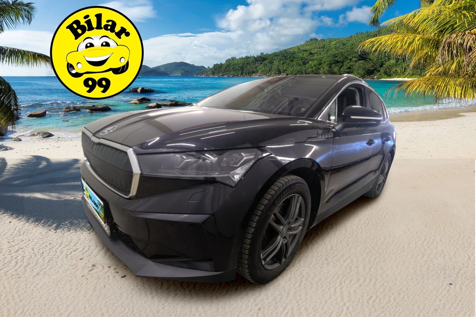 SKODA ENYAQ 2023 iV80x - | ACC | ILP | Koukku | Skoda crystal Matrix-LED | Muistipenkki | P.Kamera | Puolinahat | Apple&Android | Kahdet Renkaat |