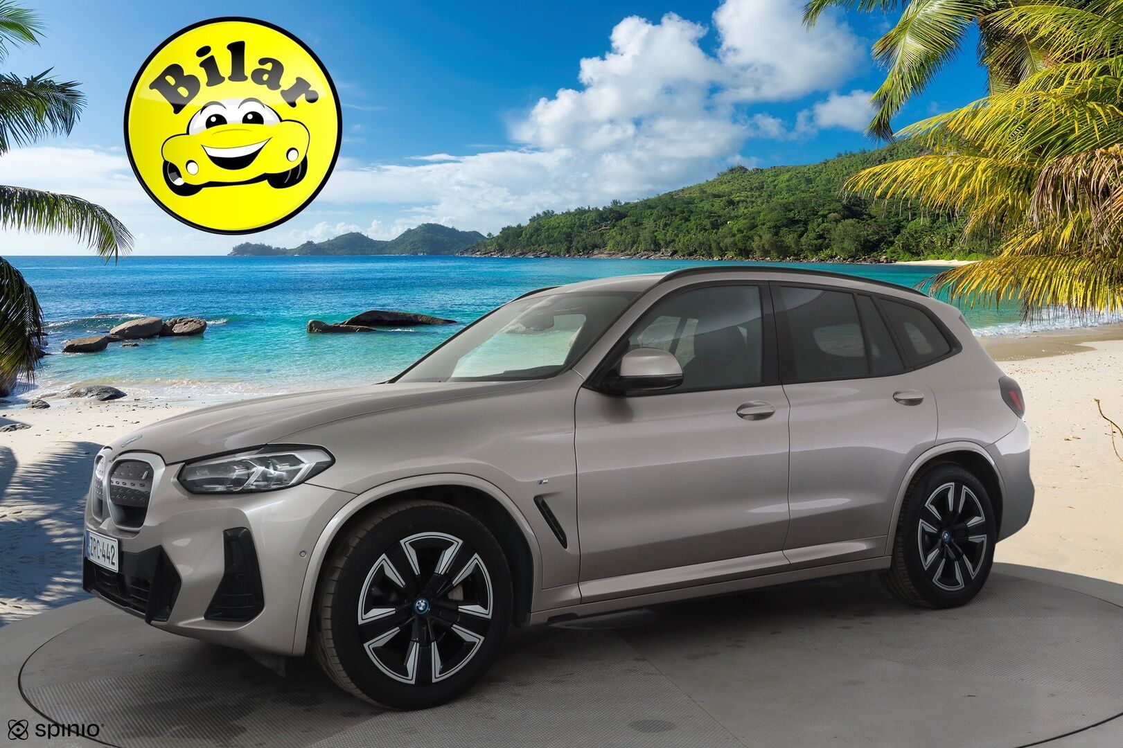 BMW IX3 2023 M-Sport - ACC | Koukku | Panorama | Muistipenkki | Adapt.LED | Sporttinahat | Navi | Adapt.Alusta | P.Kamera | Kahdet renkaat aluvanteilla | Merkkihuollettu