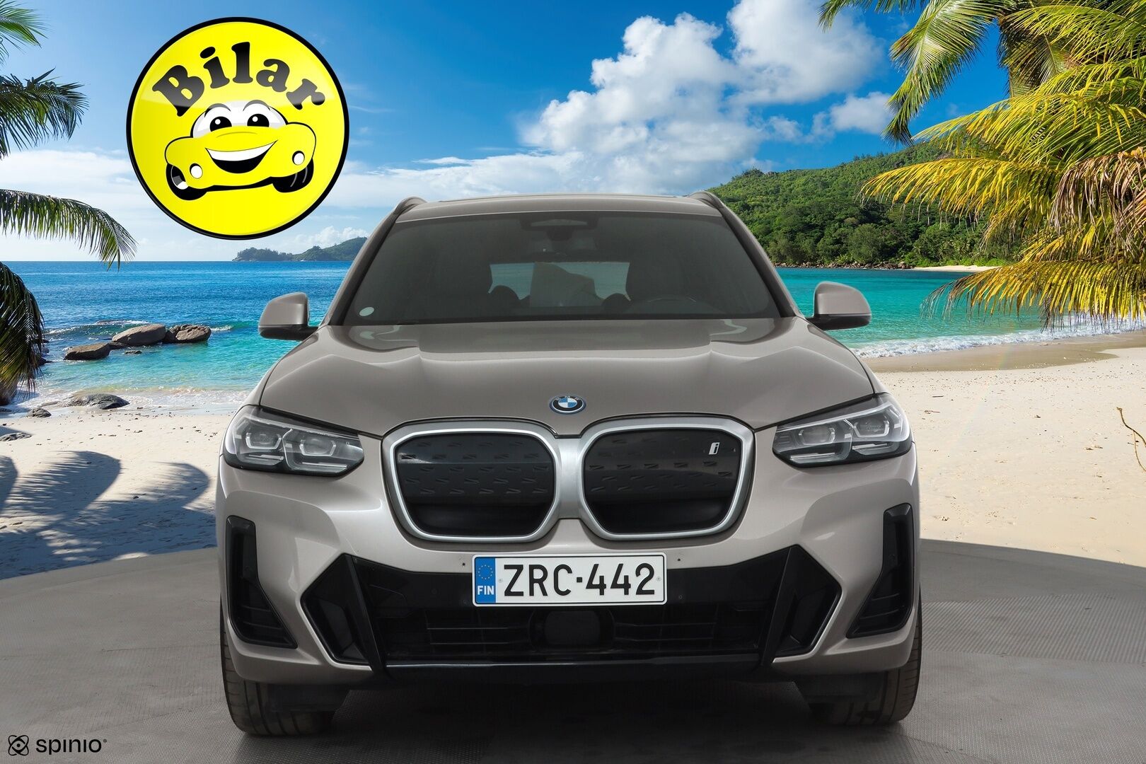 BMW IX3 2023 M-Sport - ACC | Koukku | Panorama | Muistipenkki | Adapt.LED | Sporttinahat | Navi | Adapt.Alusta | P.Kamera | Kahdet renkaat aluvanteilla | Merkkihuollettu
