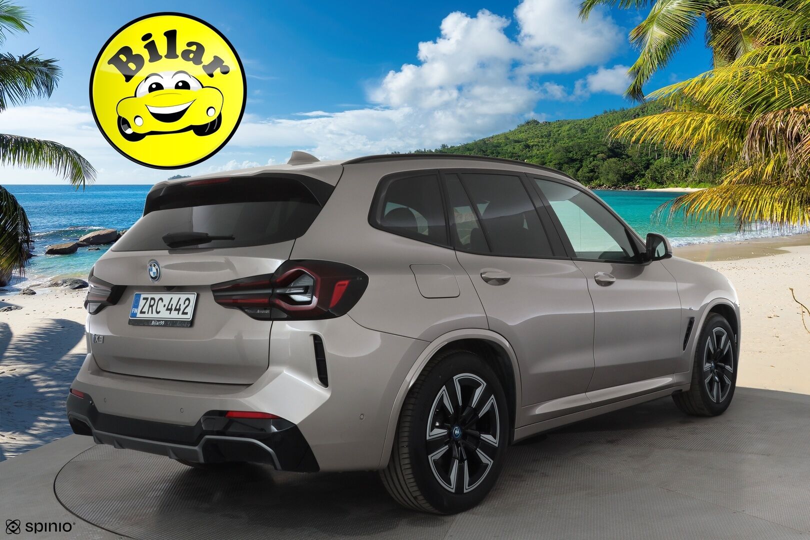 BMW IX3 2023 M-Sport - ACC | Koukku | Panorama | Muistipenkki | Adapt.LED | Sporttinahat | Navi | Adapt.Alusta | P.Kamera | Kahdet renkaat aluvanteilla | Merkkihuollettu