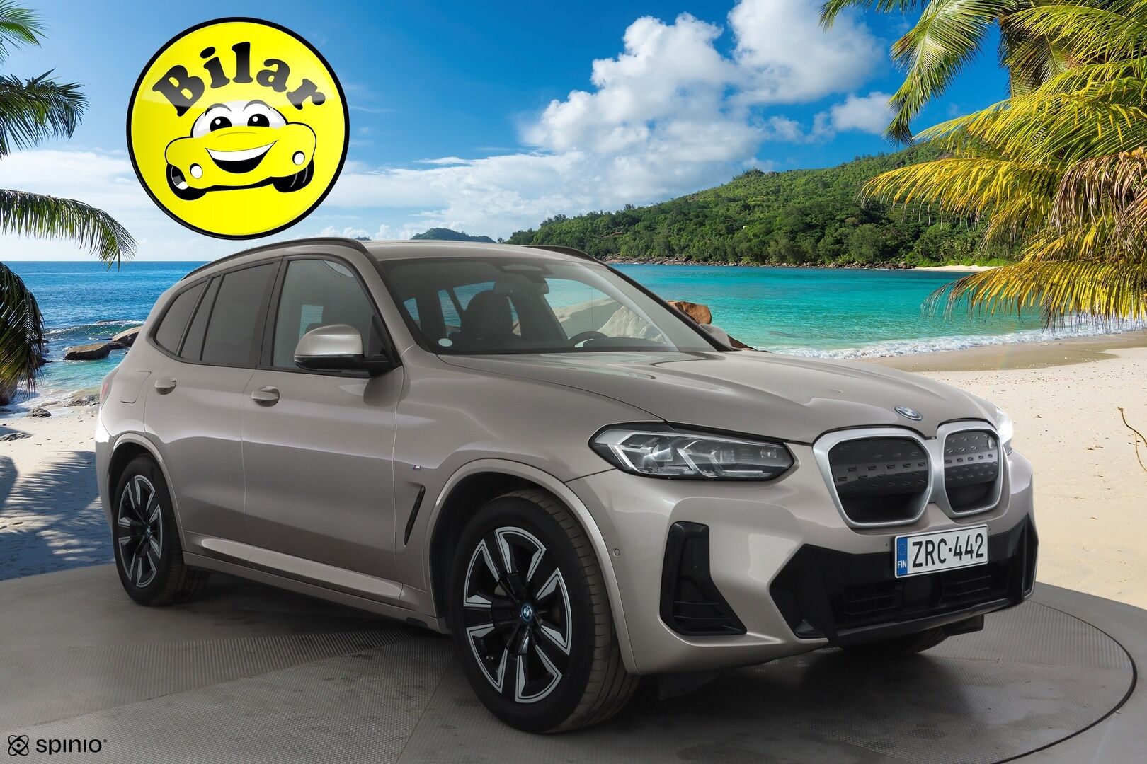 BMW IX3 2023 M-Sport - ACC | Koukku | Panorama | Muistipenkki | Adapt.LED | Sporttinahat | Navi | Adapt.Alusta | P.Kamera | Kahdet renkaat aluvanteilla | Merkkihuollettu