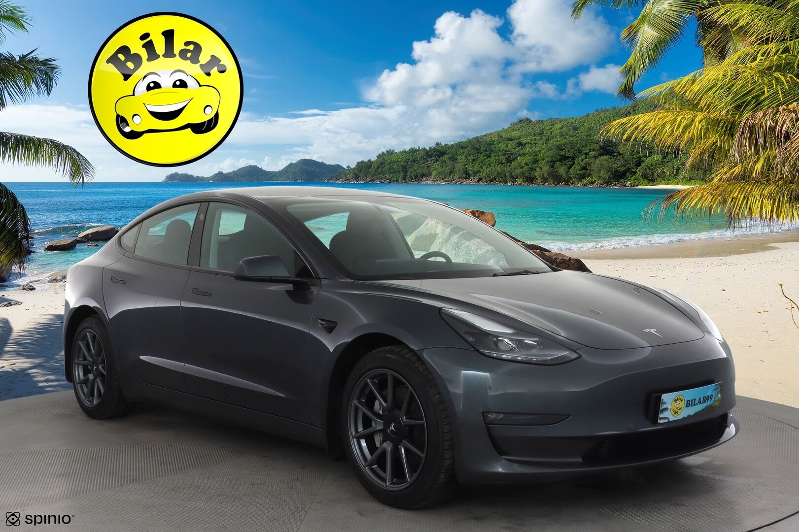TESLA MODEL 3 2022 Long Range - | Koukku | ILP | ACC | Lasikatto | Matrix-LED | P.Kamera | Muistipenkki | Premium Audio | Navi | Keyless | 2x Latauskaapelit | Suomi-auto |
