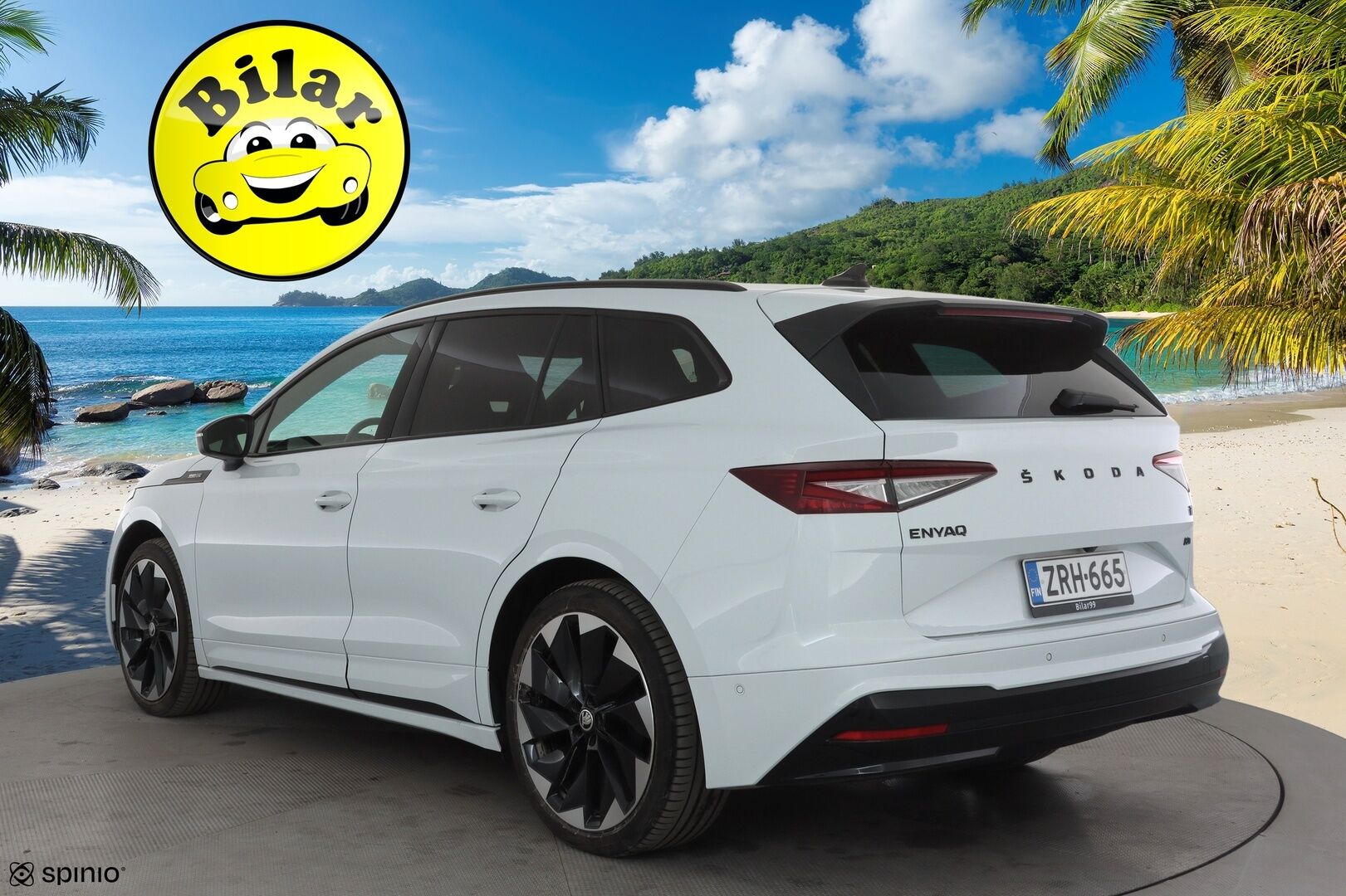 Skoda Enyaq 2022 Coupe 80x 4x4 Sportline iV * ACC / ILP / Koukku / HUD / Panorama / Matrix-LED / P.kamera * - Kahdet Renkaat