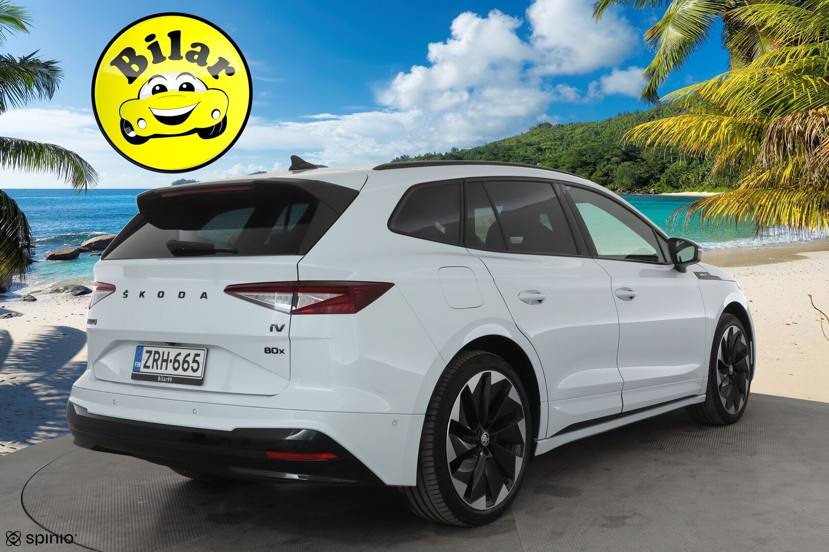 Skoda Enyaq 2022 Coupe 80x 4x4 Sportline iV * ACC / ILP / Koukku / HUD / Panorama / Matrix-LED / P.kamera * - Kahdet Renkaat