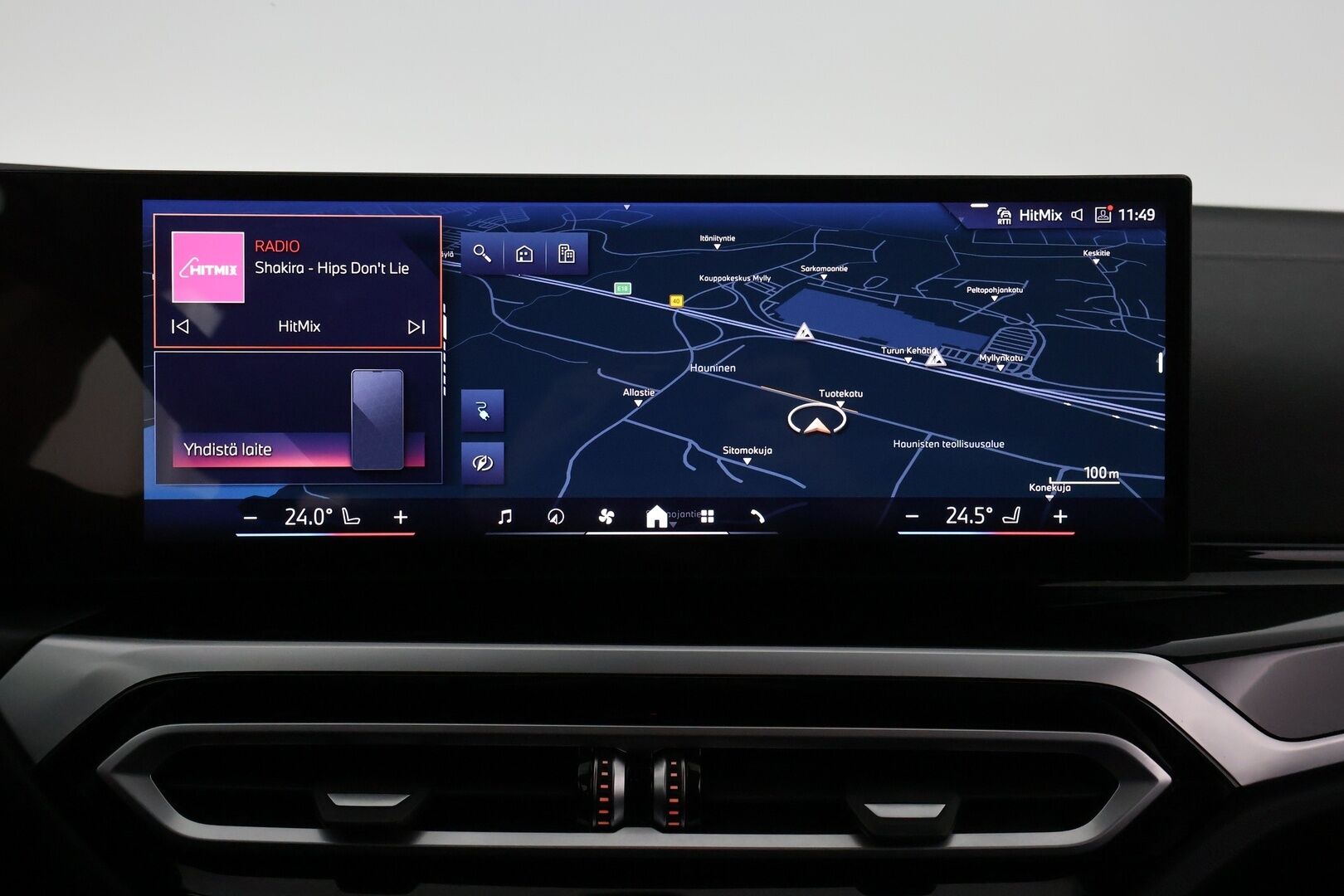 BMW i4 2024 eDrive40 Charged - ACC | Vetokoukku | 360-Kamera | Katveavustin | HiFi | LED | Sporttipenkit 
