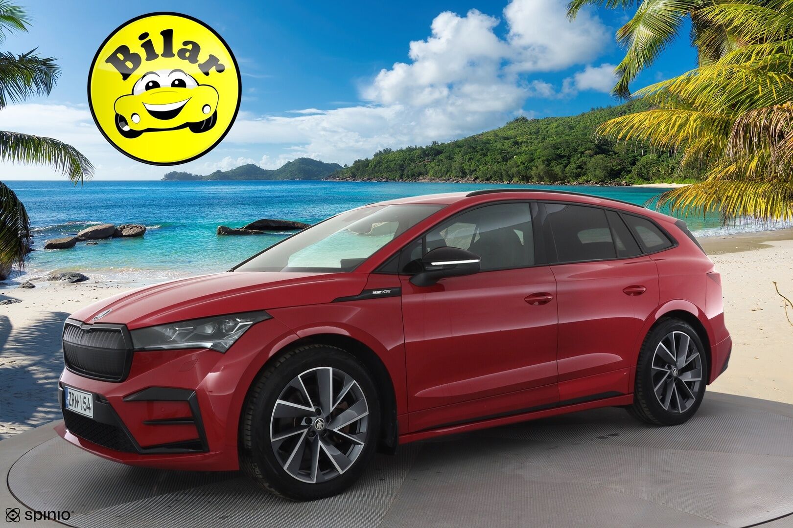 Skoda Enyaq 2022 80x 4x4 iV Sportline - | ACC | ILP | Crystal Light Matrix-LED | P.Kamera | Keyless | Puolinahat | Apple&Android | Merkkihuollettu | Kahdet Renkaat | Koti & Kauppalaturi |