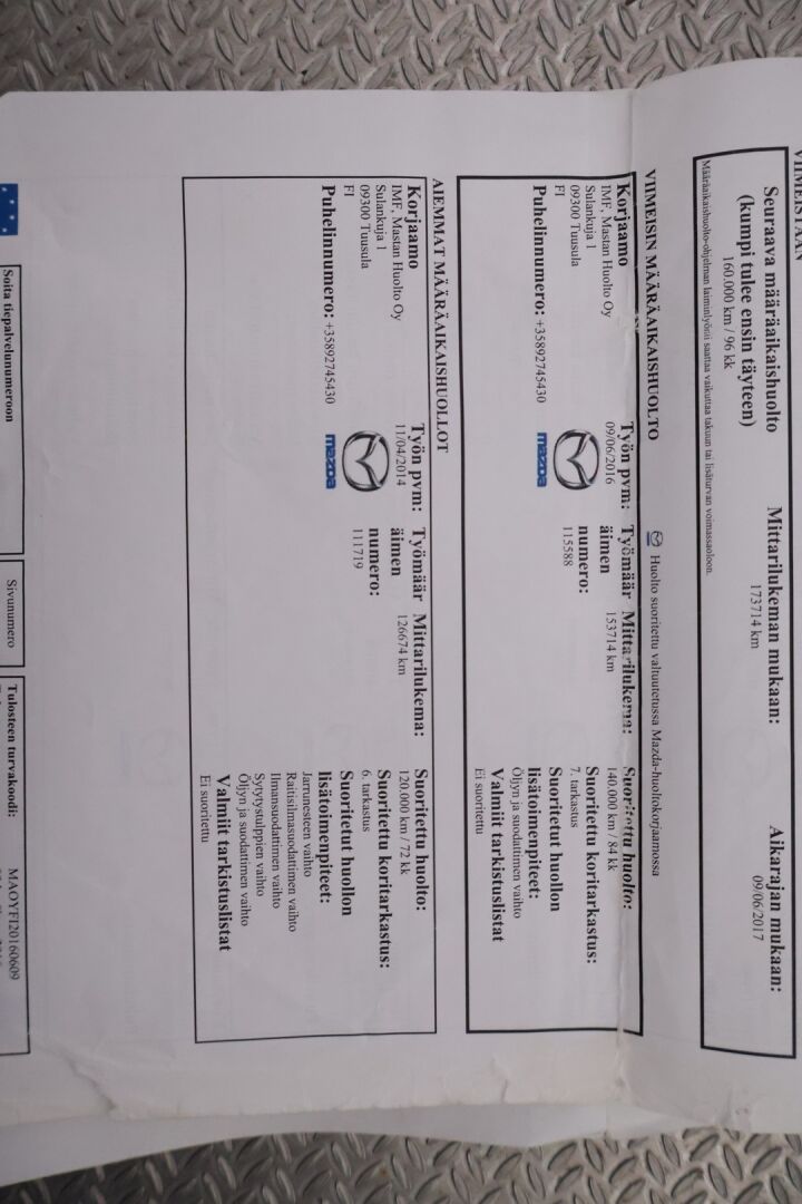 Mazda Mazda5 2008 MPV 2,0 Active Business 5AT 5d HC2 ** YritysOutlet - Myydään vain yrityksille ** - *YritysOutlet - Myydään vain yrityksille*