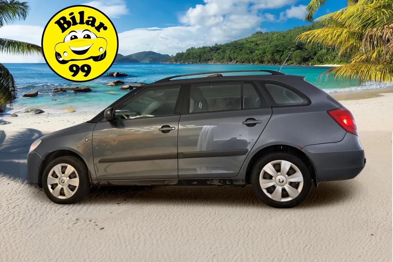 Skoda Fabia 2008 Combi 1,6 16V Ambiente - | Myydään huutokaupat.comissa | Vetokoukku | AUX | Lohko+sisäpistoke | - KORKO VAIN 3,99 %