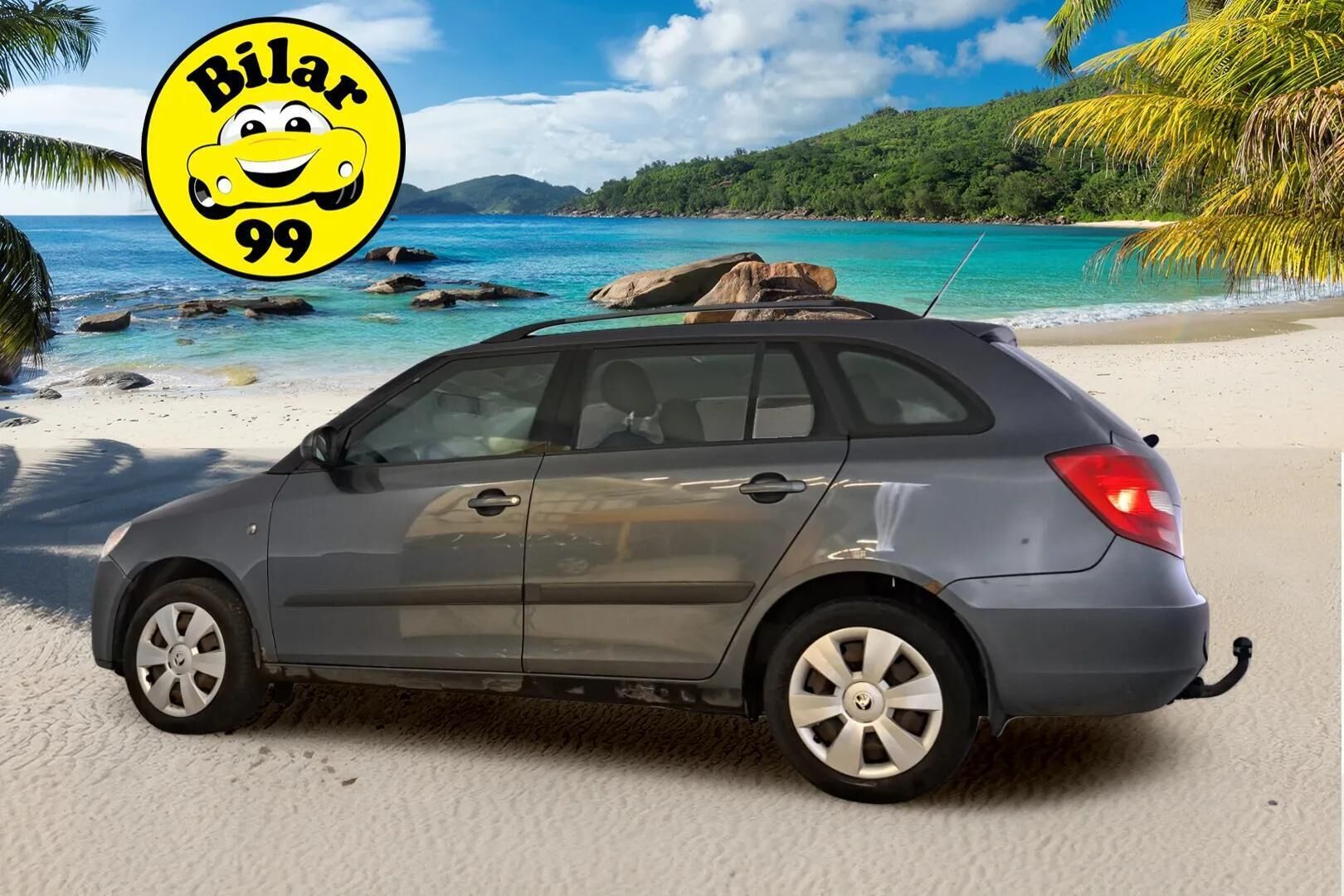 Skoda Fabia 2008 Combi 1,6 16V Ambiente - | Myydään huutokaupat.comissa | Vetokoukku | AUX | Lohko+sisäpistoke | - KORKO VAIN 3,99 %