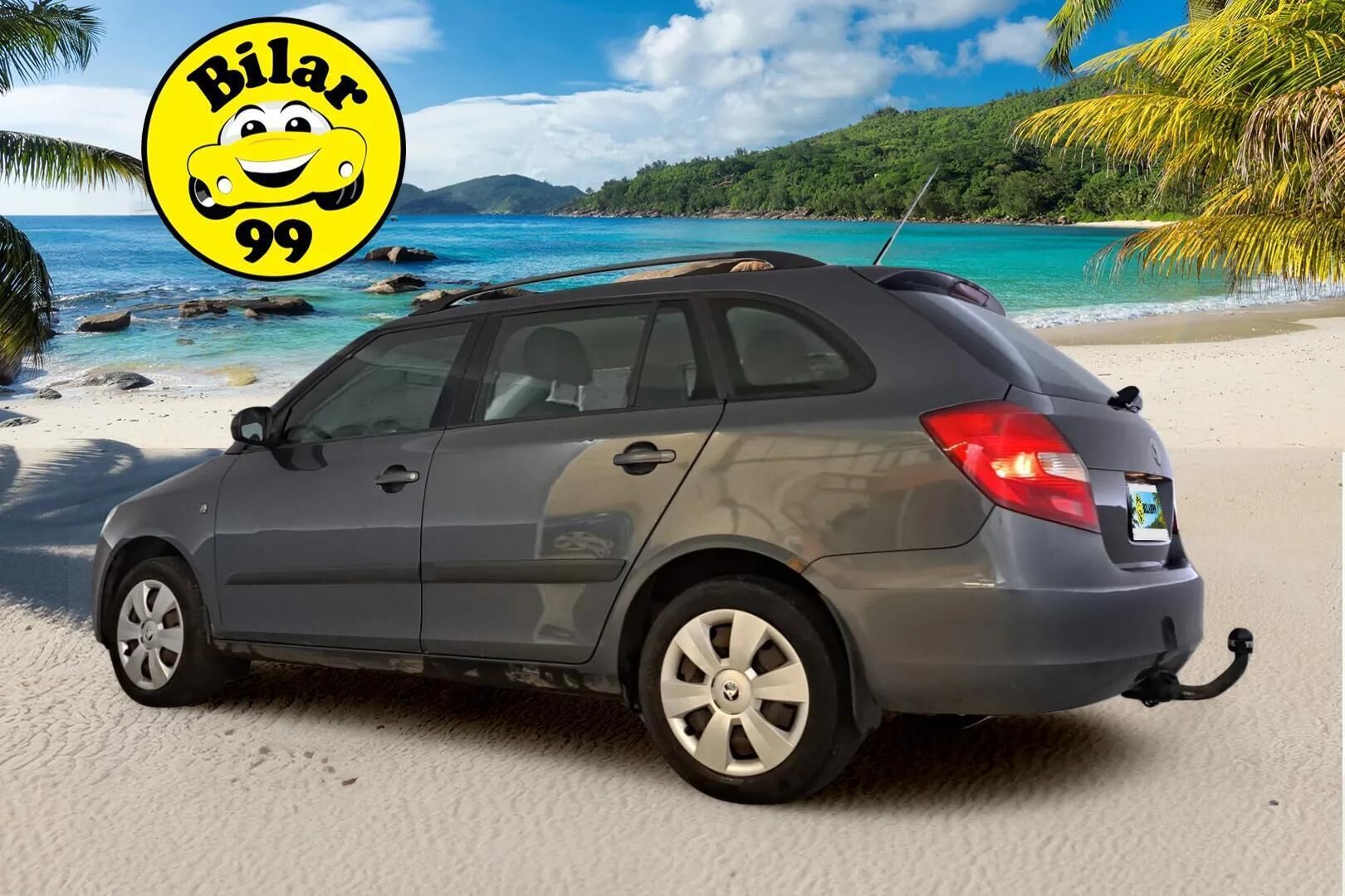 Skoda Fabia 2008 Combi 1,6 16V Ambiente - | Myydään huutokaupat.comissa | Vetokoukku | AUX | Lohko+sisäpistoke | - KORKO VAIN 3,99 %