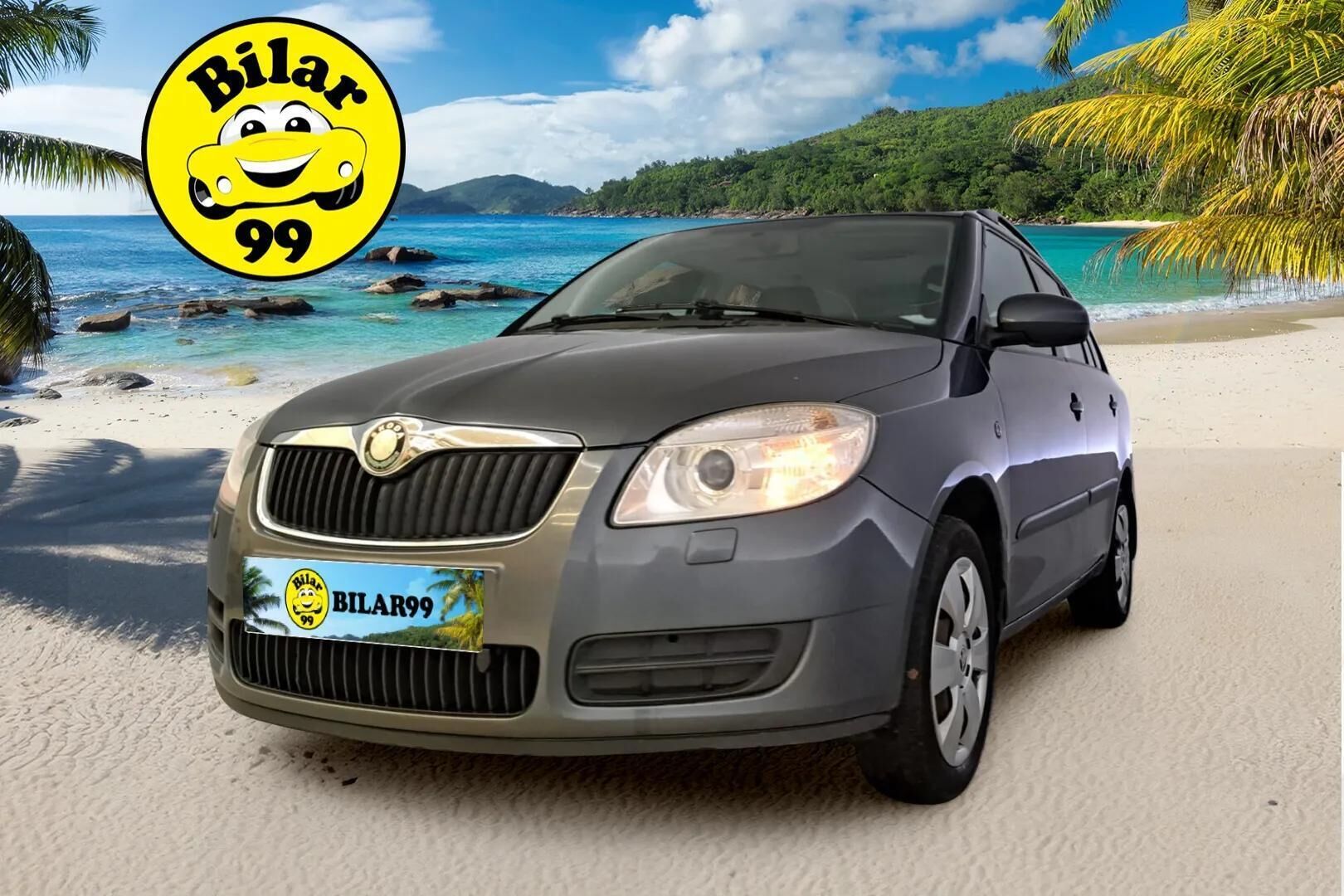 Skoda Fabia 2008 Combi 1,6 16V Ambiente - | Myydään huutokaupat.comissa | Vetokoukku | AUX | Lohko+sisäpistoke | - KORKO VAIN 3,99 %