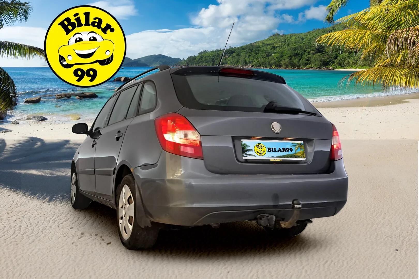 Skoda Fabia 2008 Combi 1,6 16V Ambiente - | Myydään huutokaupat.comissa | Vetokoukku | AUX | Lohko+sisäpistoke | - KORKO VAIN 3,99 %