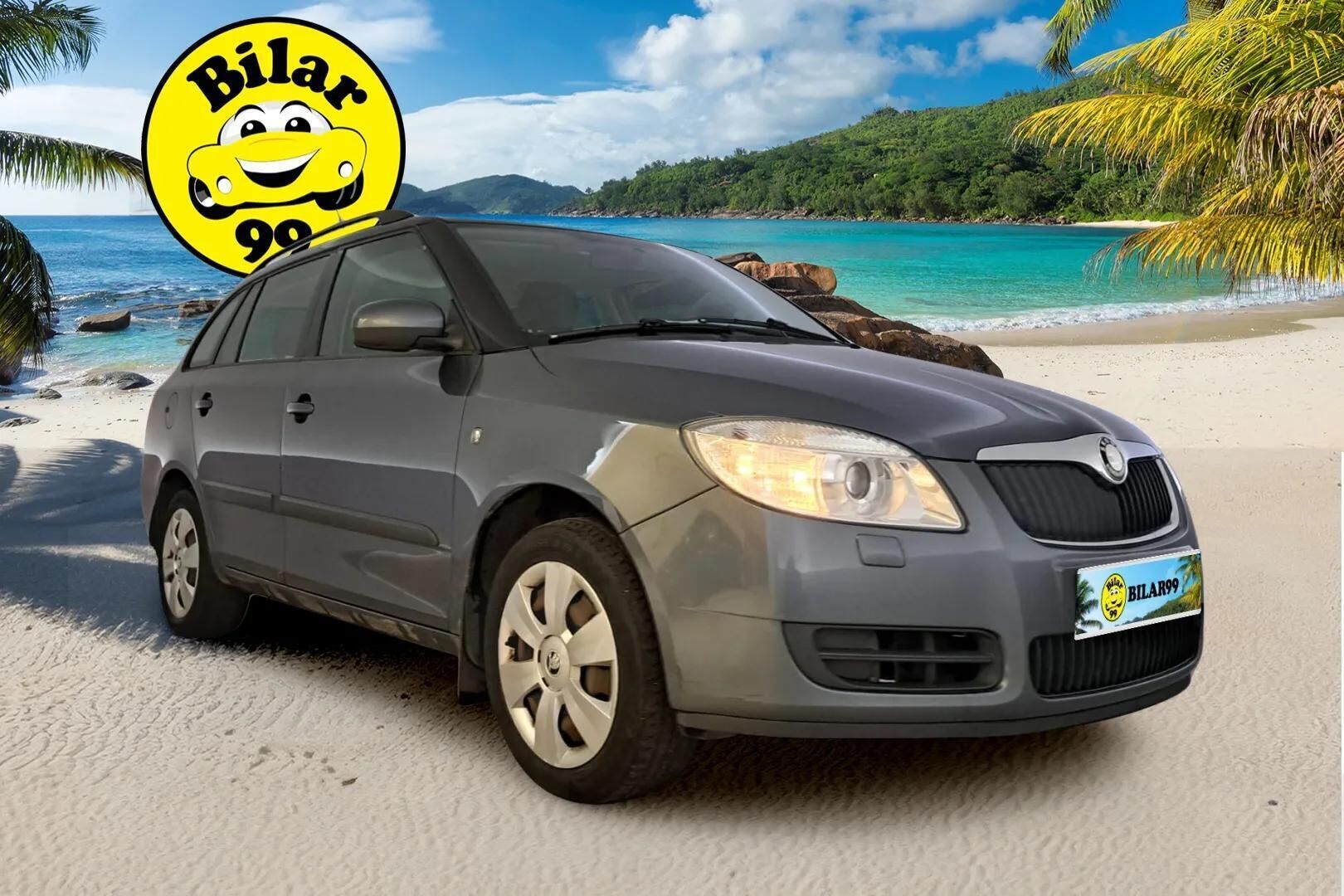 Skoda Fabia 2008 Combi 1,6 16V Ambiente - | Myydään huutokaupat.comissa | Vetokoukku | AUX | Lohko+sisäpistoke | - KORKO VAIN 3,99 %
