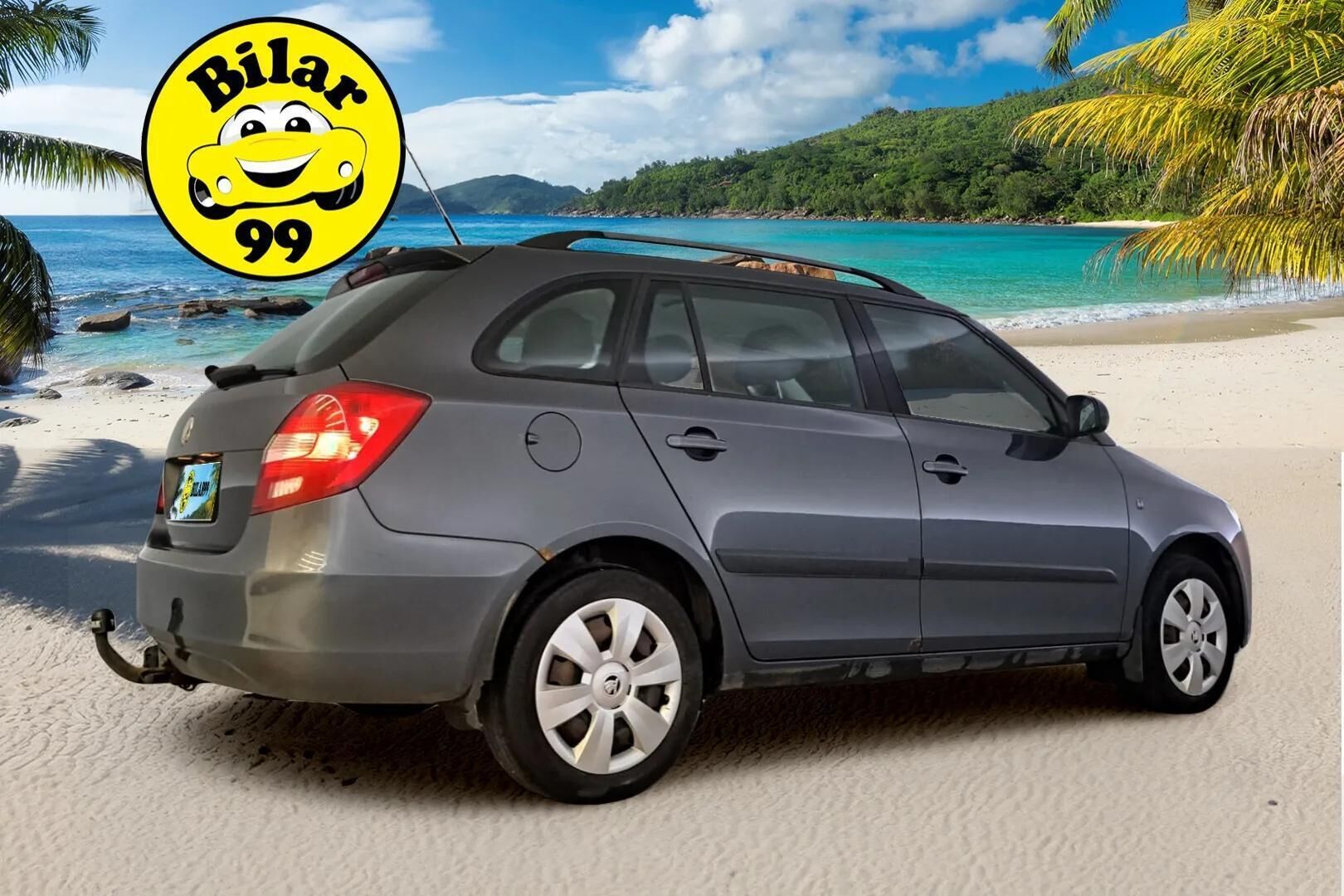 Skoda Fabia 2008 Combi 1,6 16V Ambiente - | Myydään huutokaupat.comissa | Vetokoukku | AUX | Lohko+sisäpistoke | - KORKO VAIN 3,99 %