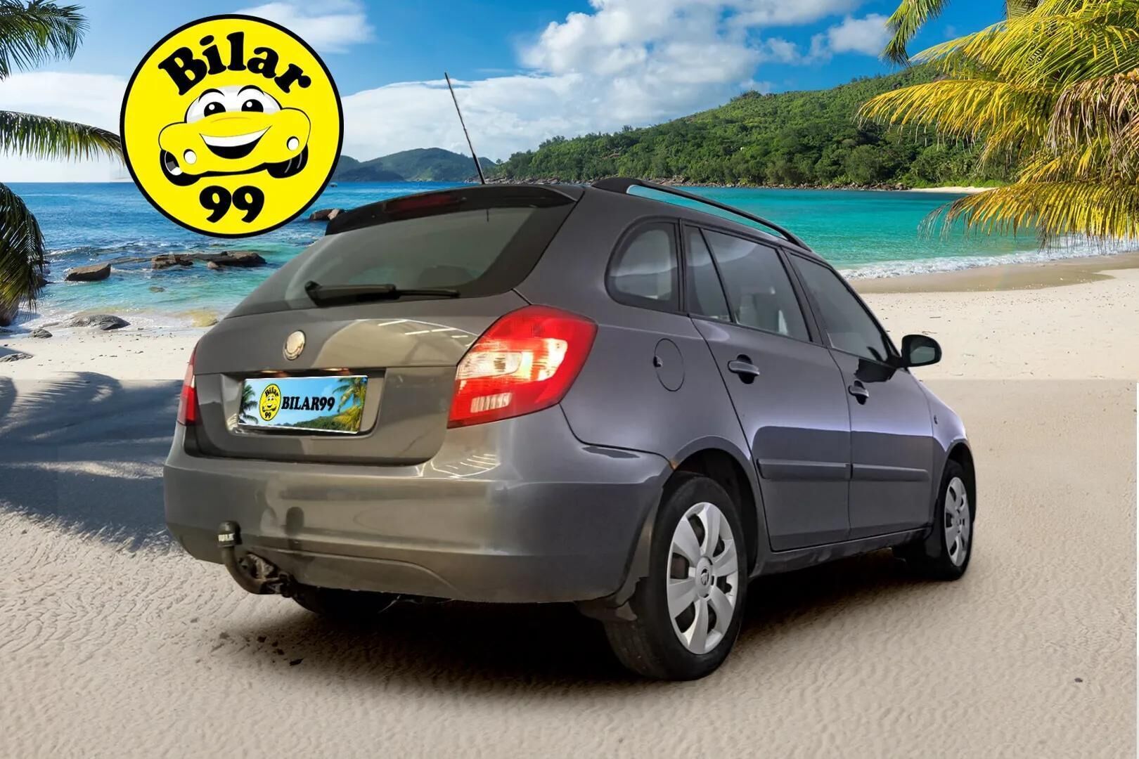 Skoda Fabia 2008 Combi 1,6 16V Ambiente - | Myydään huutokaupat.comissa | Vetokoukku | AUX | Lohko+sisäpistoke | - KORKO VAIN 3,99 %