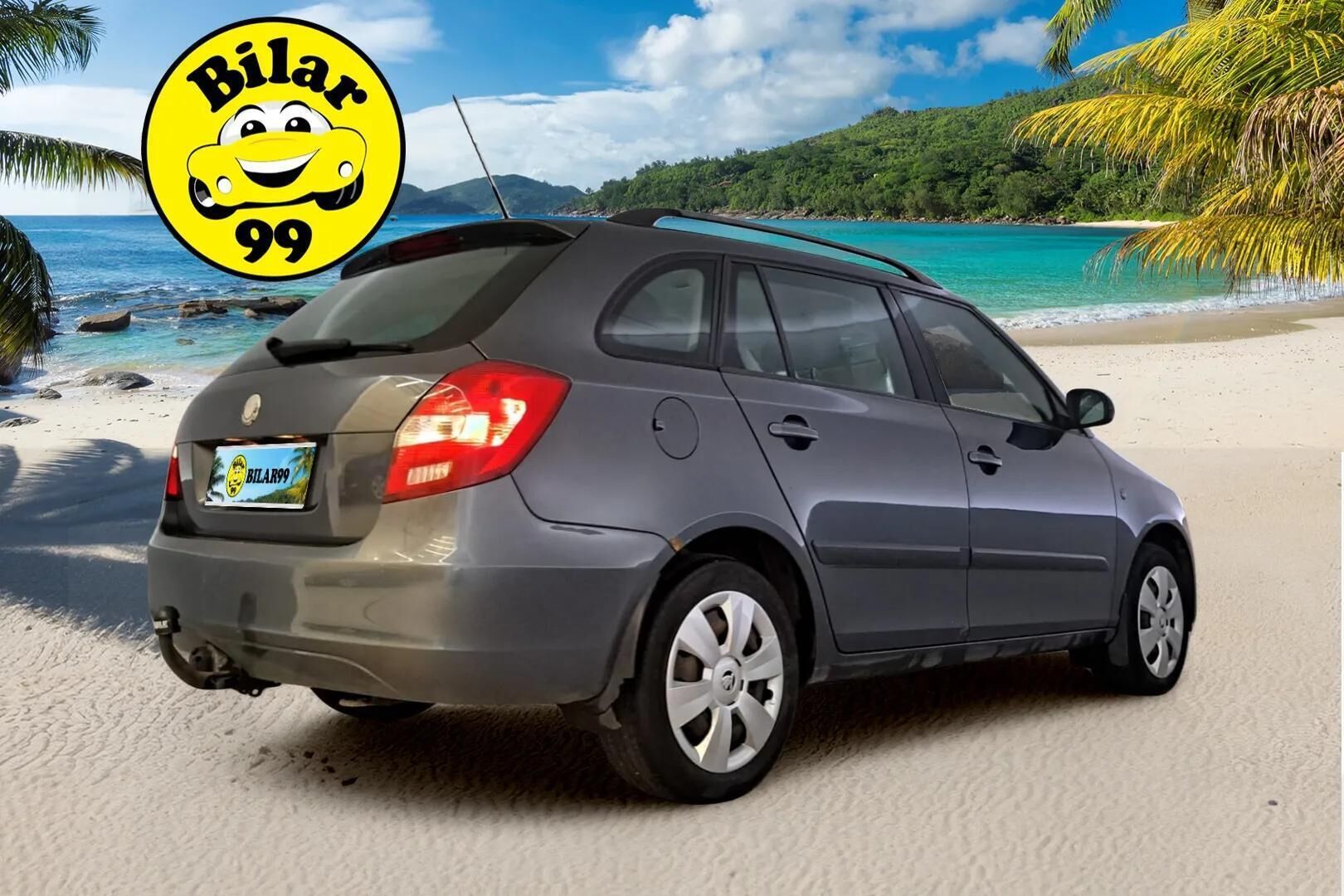 Skoda Fabia 2008 Combi 1,6 16V Ambiente - | Myydään huutokaupat.comissa | Vetokoukku | AUX | Lohko+sisäpistoke | - KORKO VAIN 3,99 %