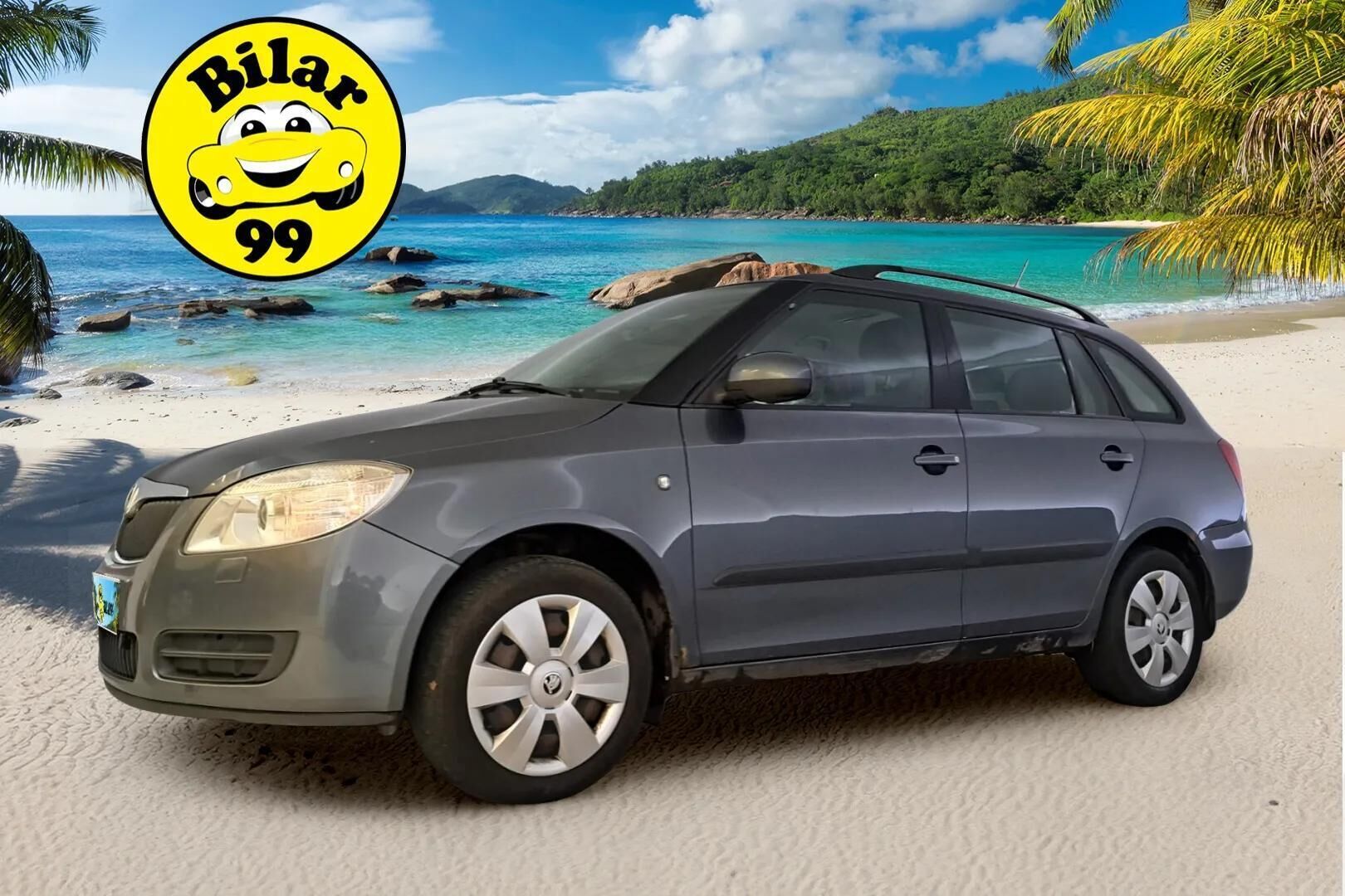 Skoda Fabia 2008 Combi 1,6 16V Ambiente - | Myydään huutokaupat.comissa | Vetokoukku | AUX | Lohko+sisäpistoke | - KORKO VAIN 3,99 %