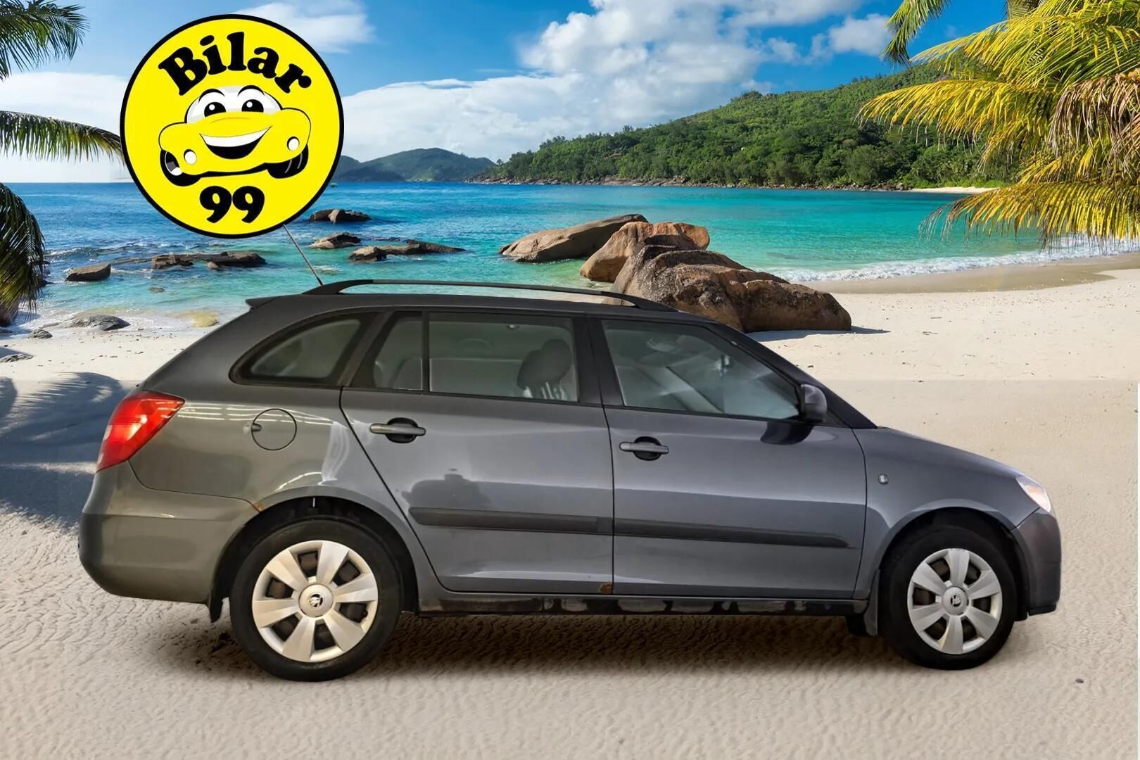 Skoda Fabia 2008 Combi 1,6 16V Ambiente - | Myydään huutokaupat.comissa | Vetokoukku | AUX | Lohko+sisäpistoke | - KORKO VAIN 3,99 %
