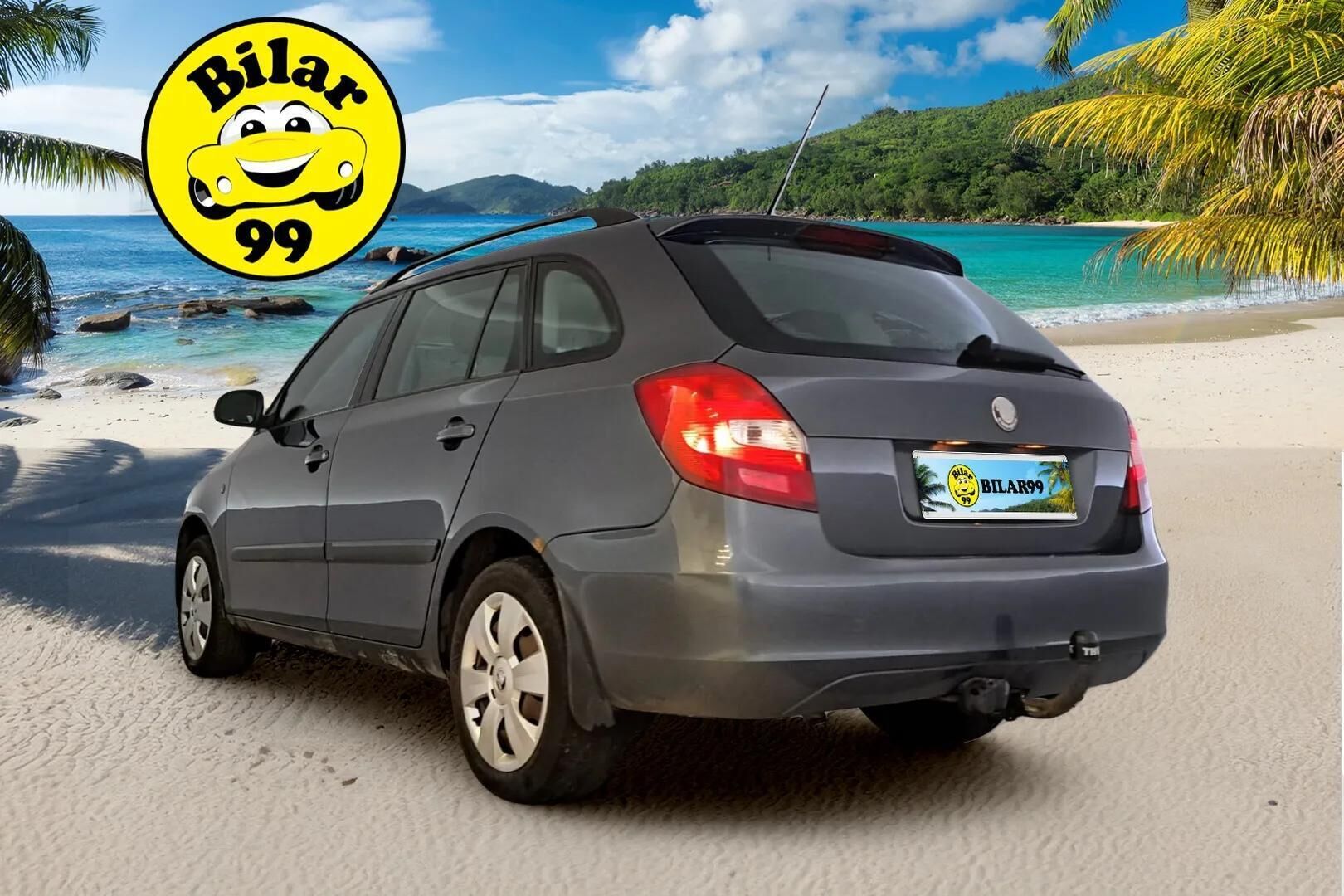 Skoda Fabia 2008 Combi 1,6 16V Ambiente - | Myydään huutokaupat.comissa | Vetokoukku | AUX | Lohko+sisäpistoke | - KORKO VAIN 3,99 %