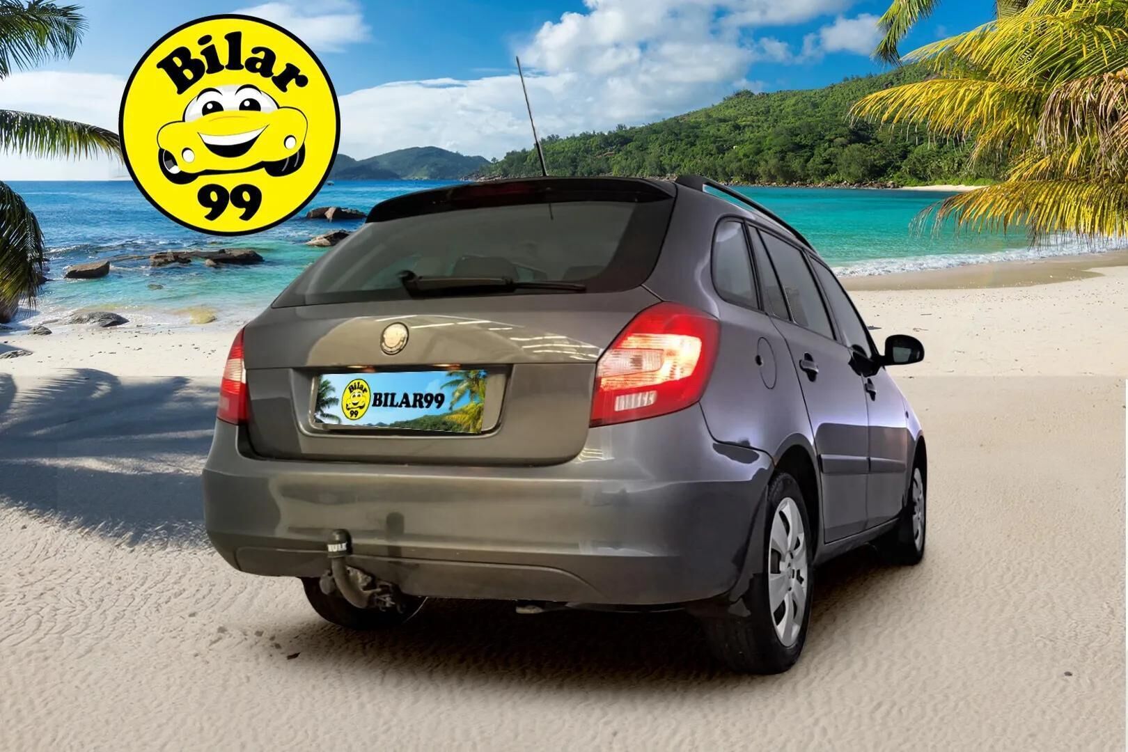 Skoda Fabia 2008 Combi 1,6 16V Ambiente - | Myydään huutokaupat.comissa | Vetokoukku | AUX | Lohko+sisäpistoke | - KORKO VAIN 3,99 %